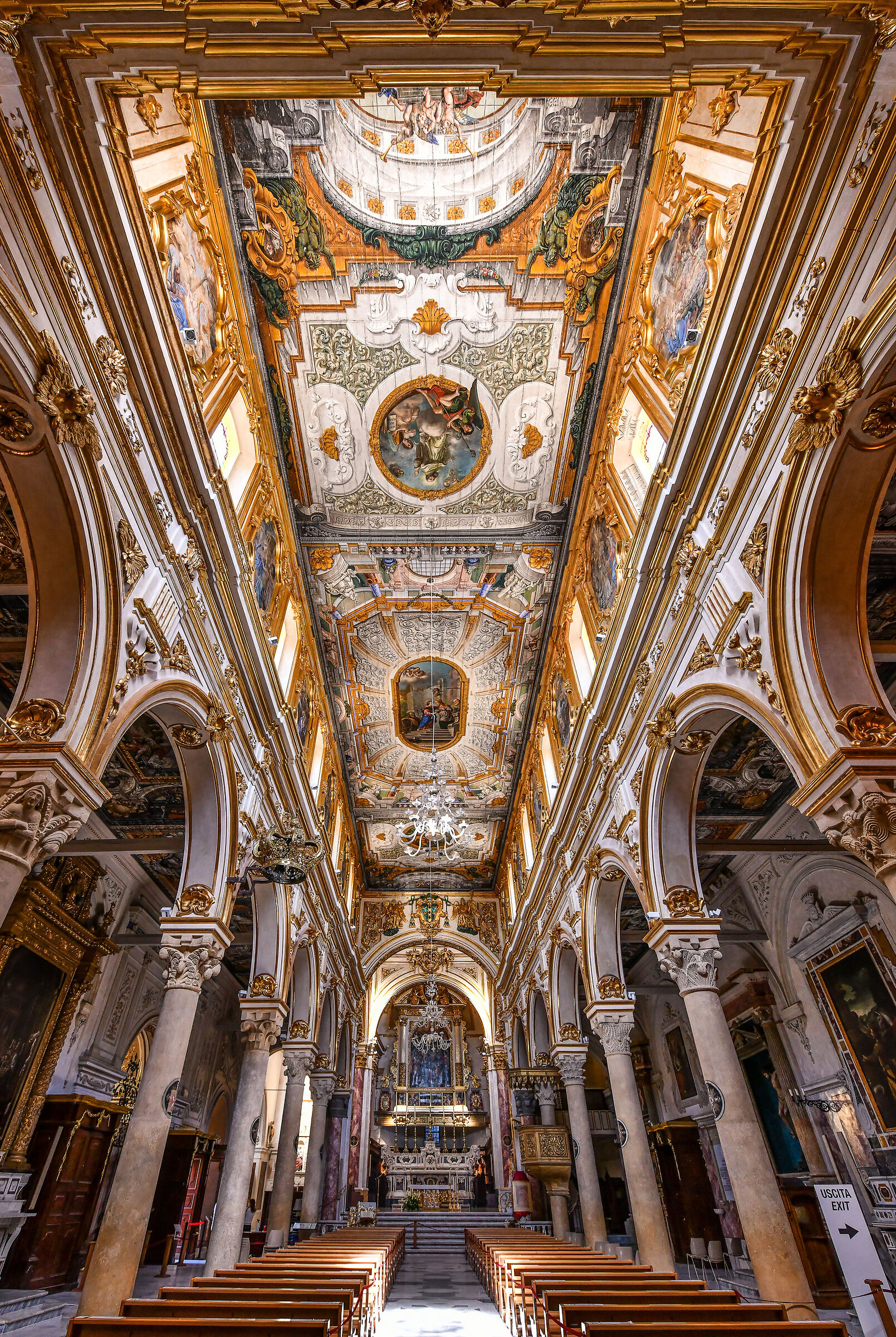 The Vault of matera cathedral