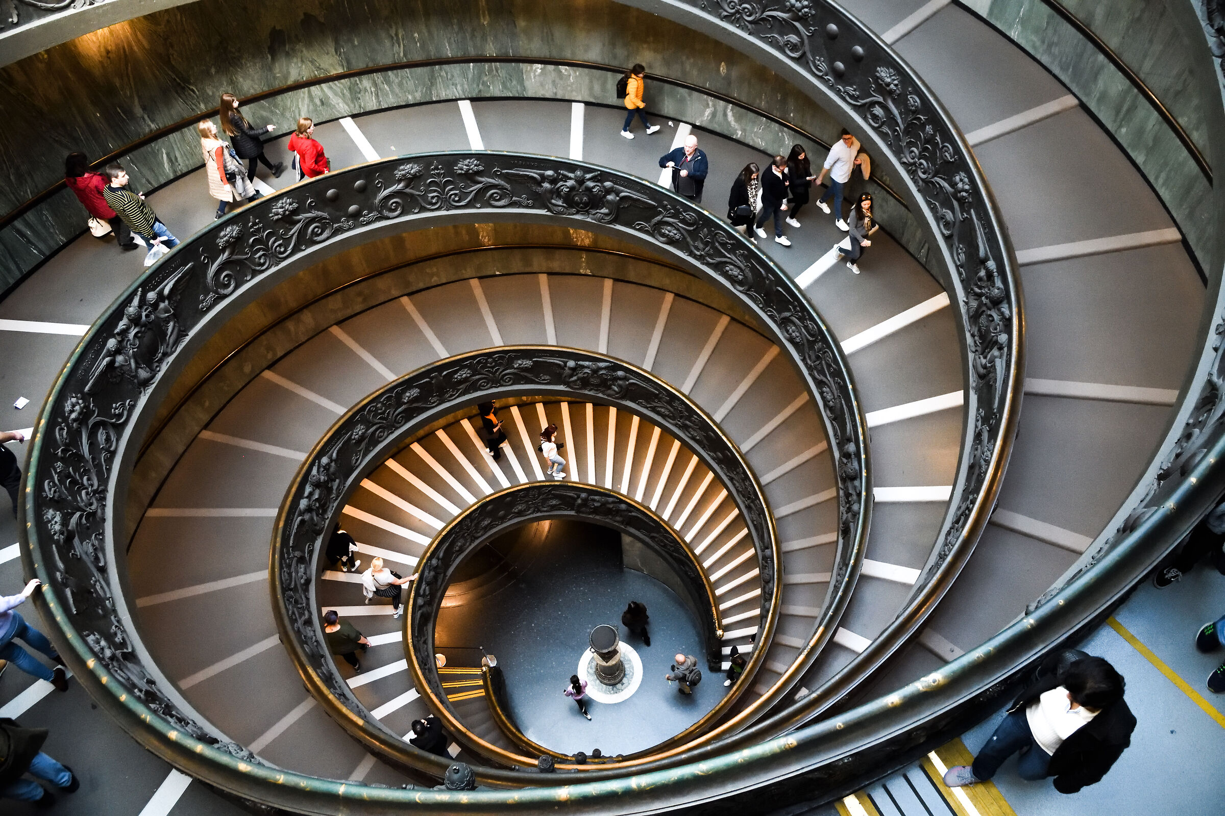 Vatican Museums staircase