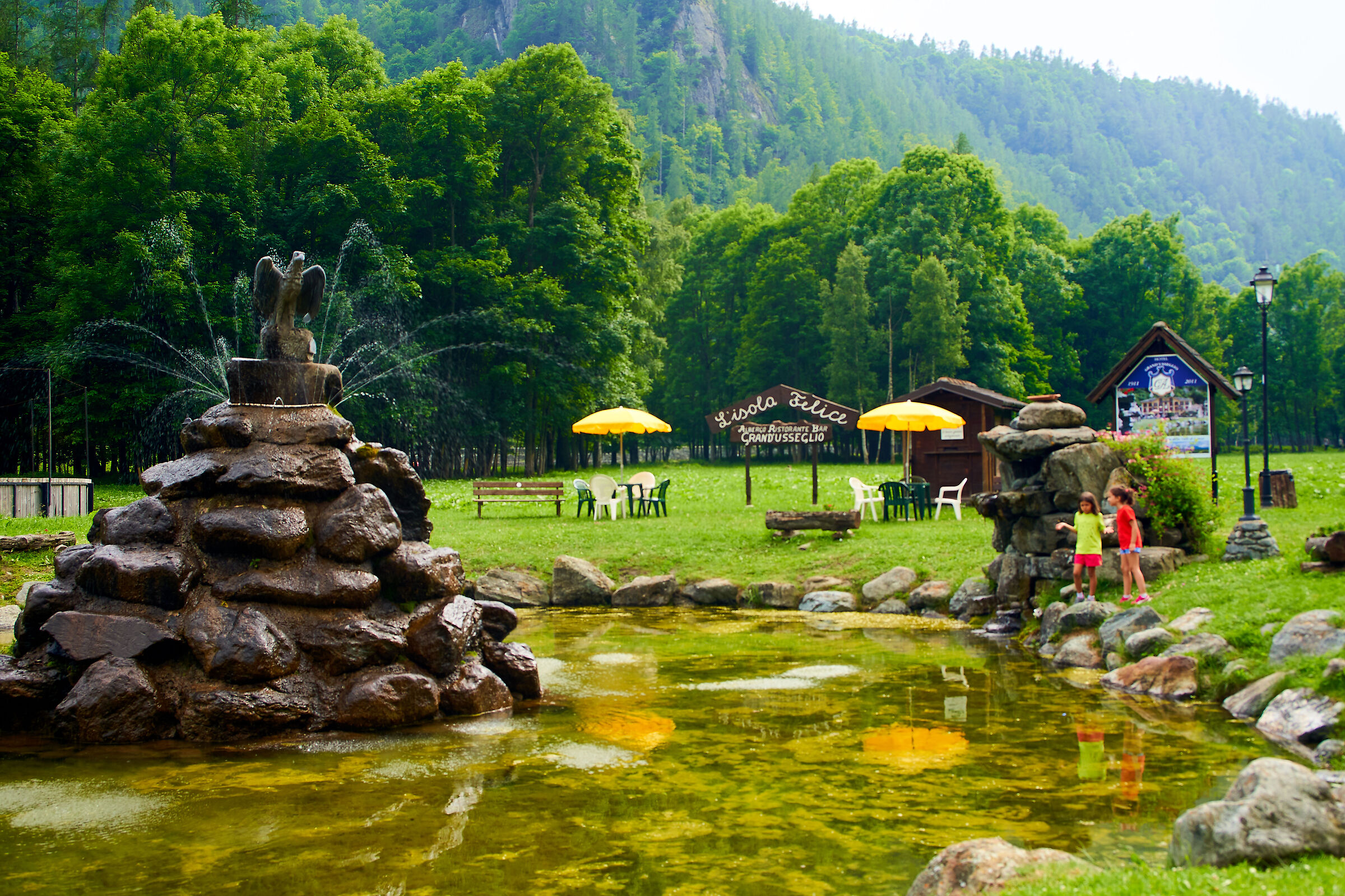 Usseglio: giochi di bimbe