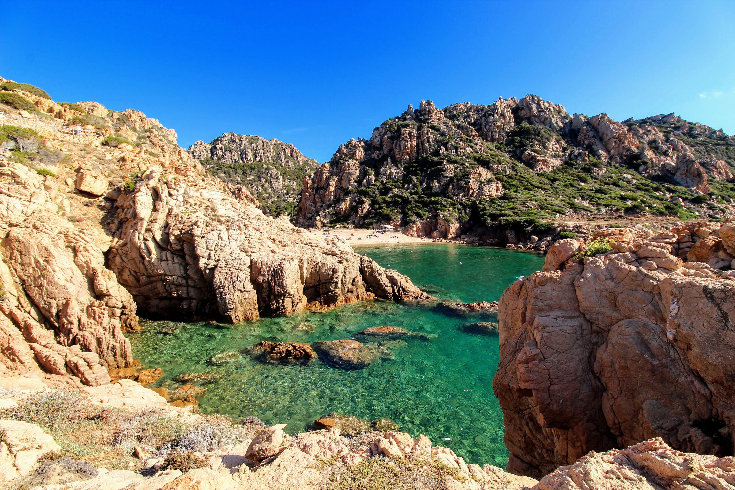 Around the corner paradise...