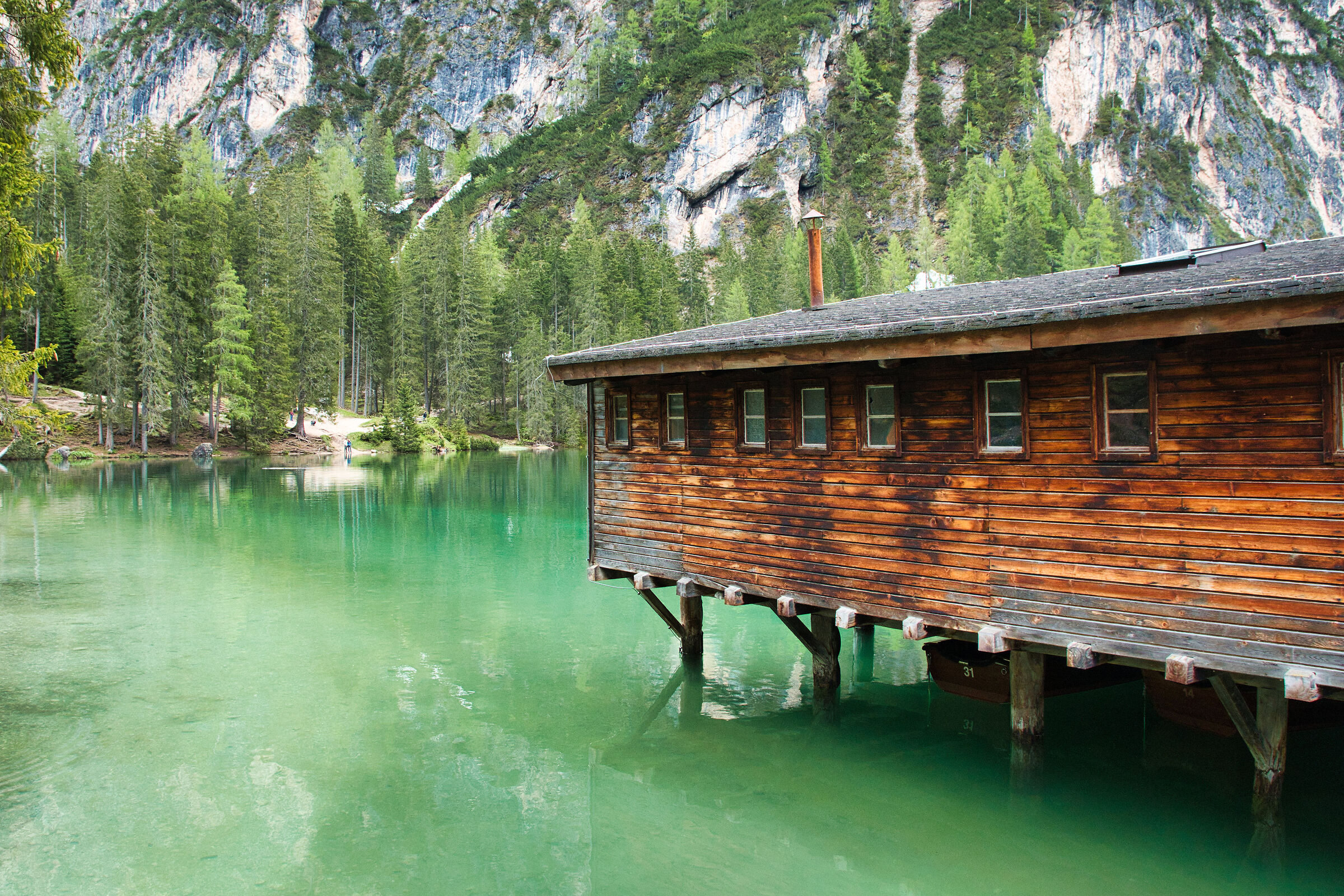 Classic photo in Braies