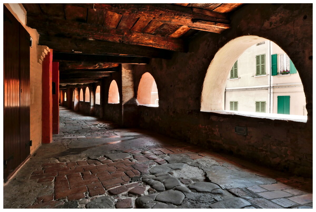 Brisighella - "The Donkey's Way" - (interior view)