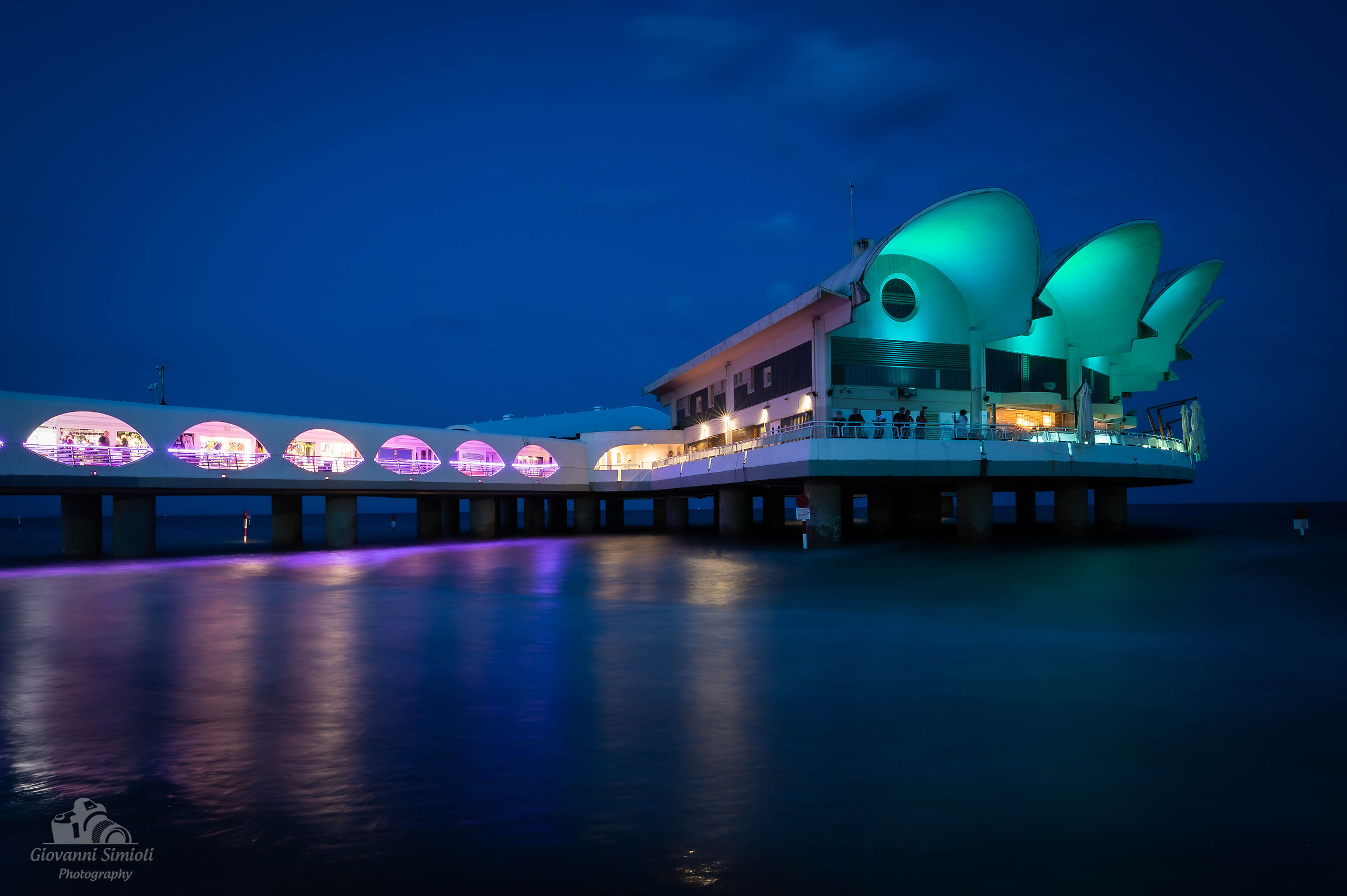 Lignano Sabbiadoro, notturno a Terrazza Mare