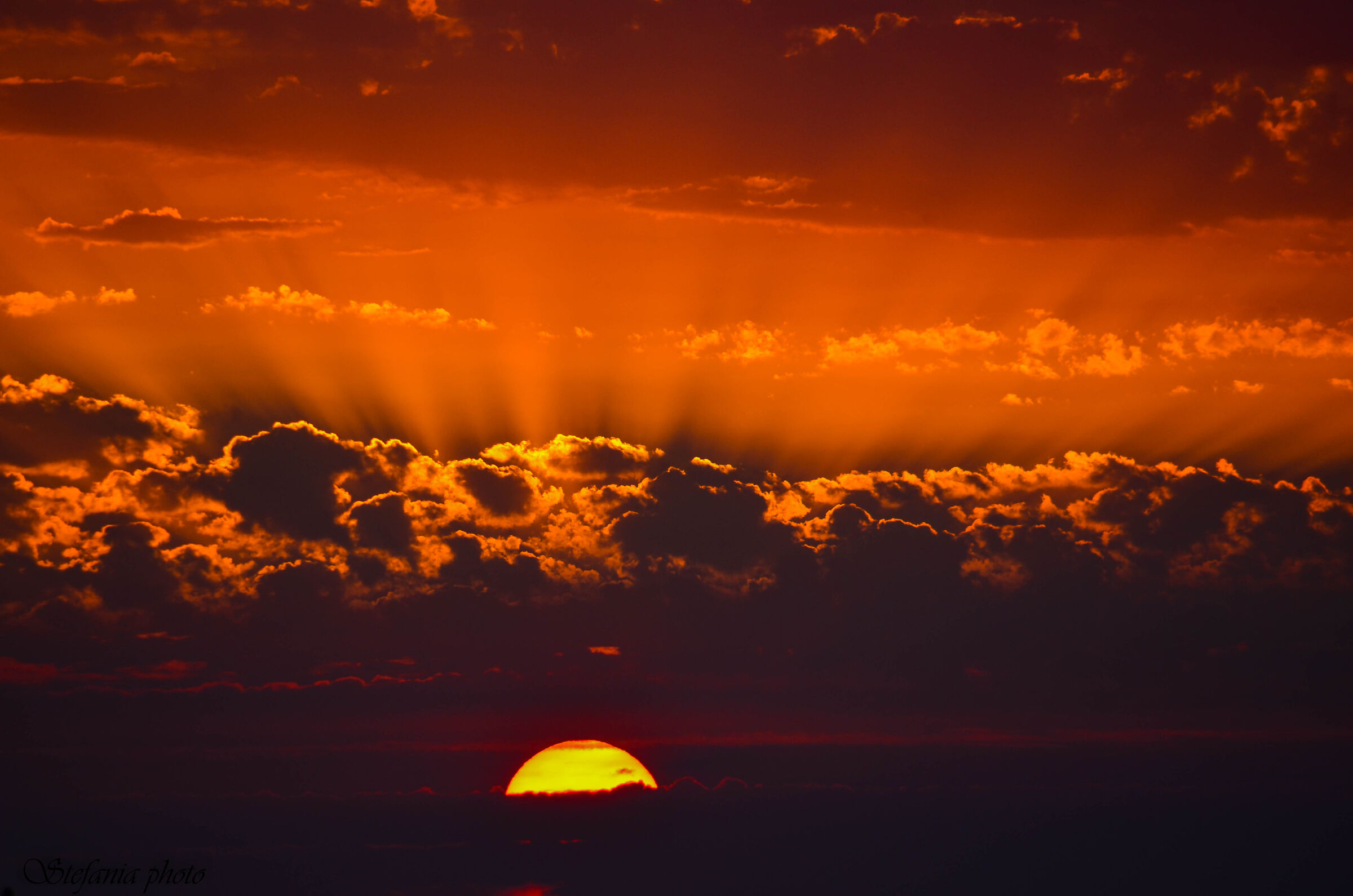 Namibia .tramonto d'Africa