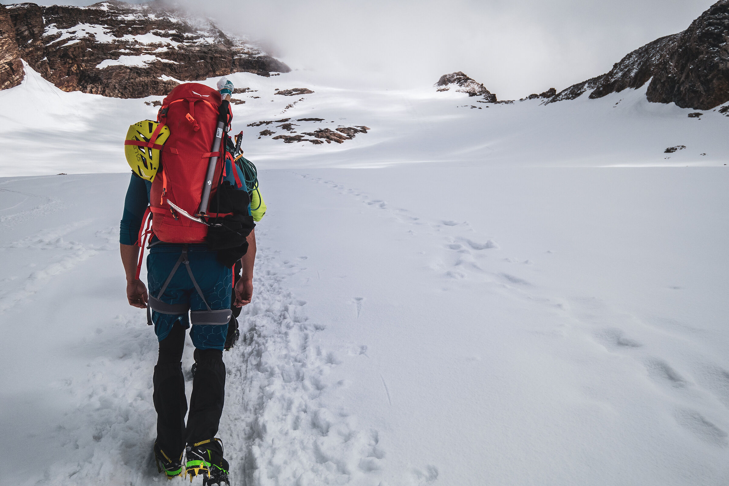 On the Lys Glacier