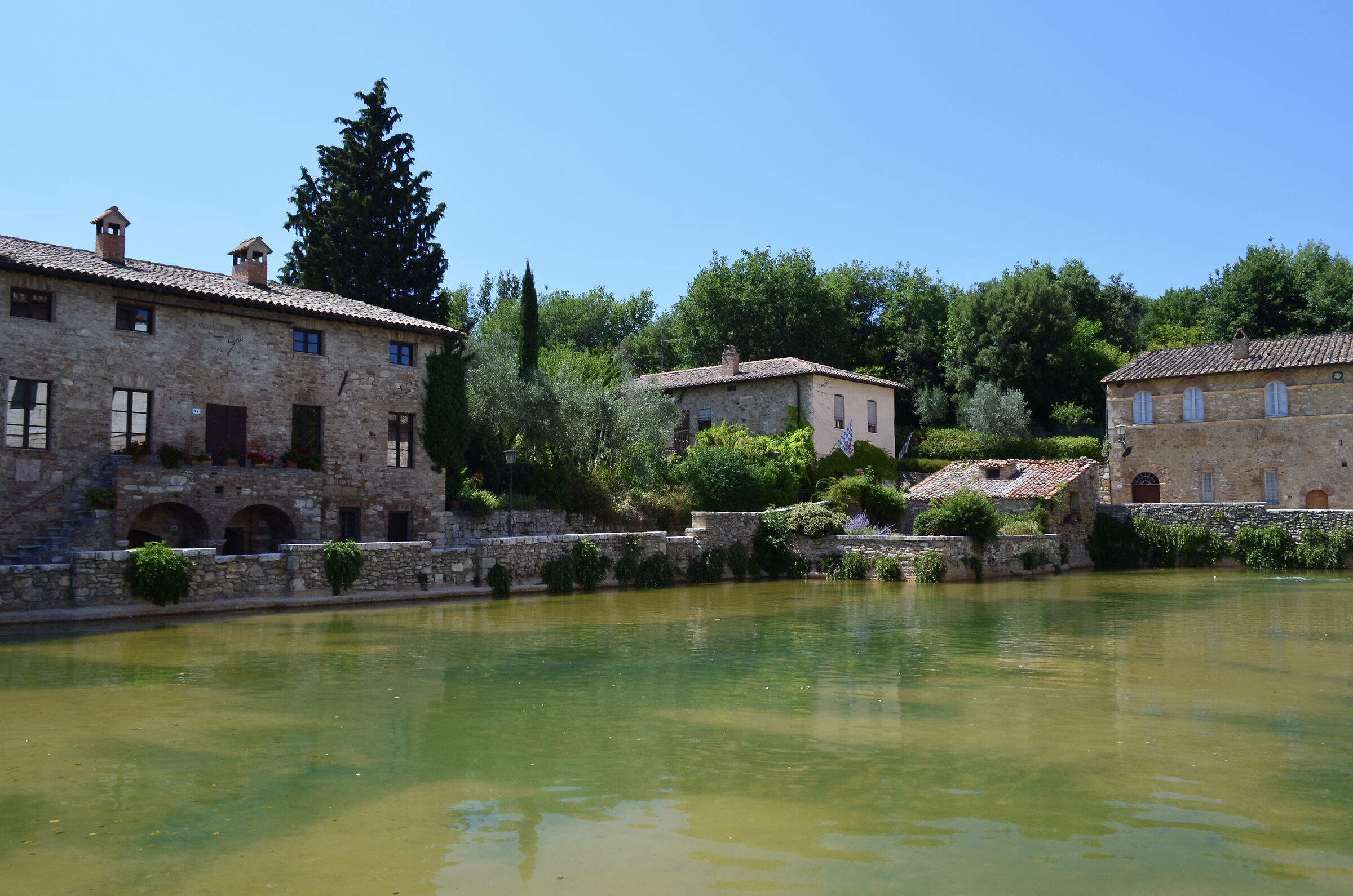 Bagno Vignoni (SI), piscina termale