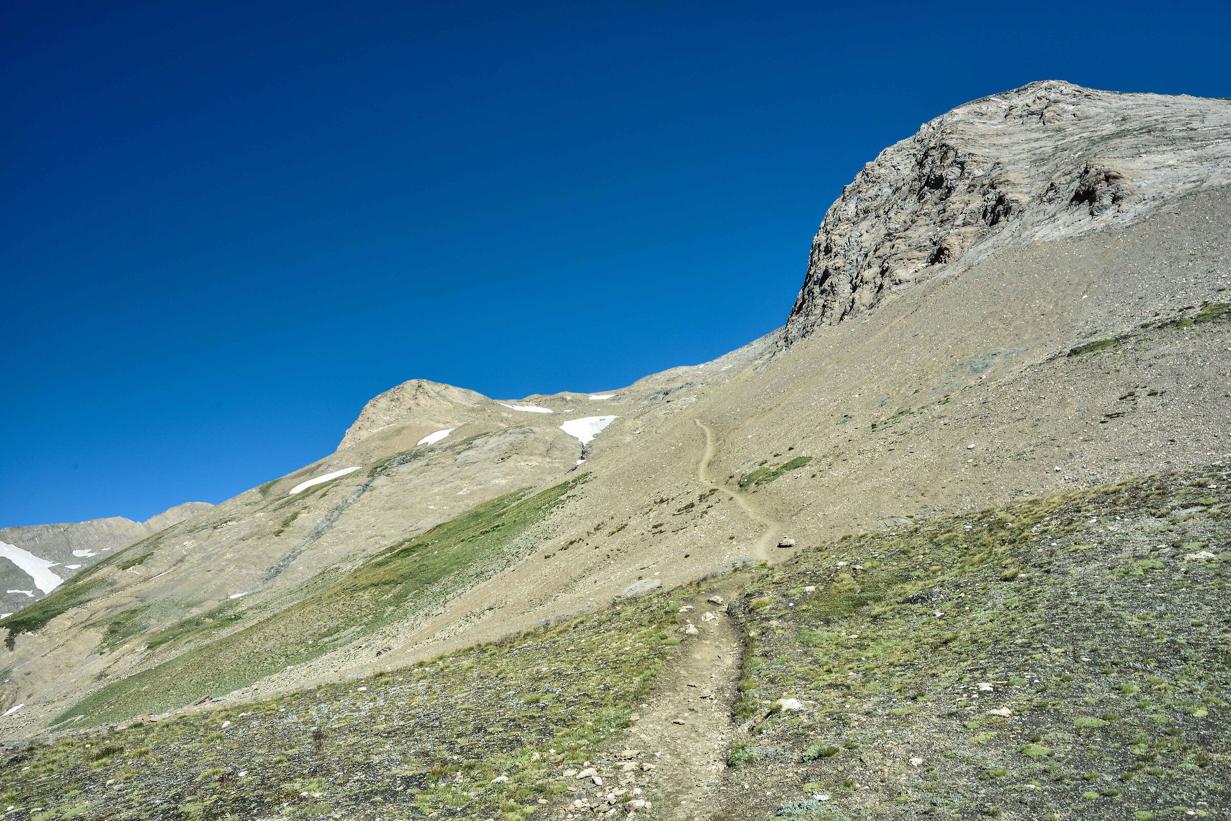 la prima vera difficolta' una bella pendenza con salita