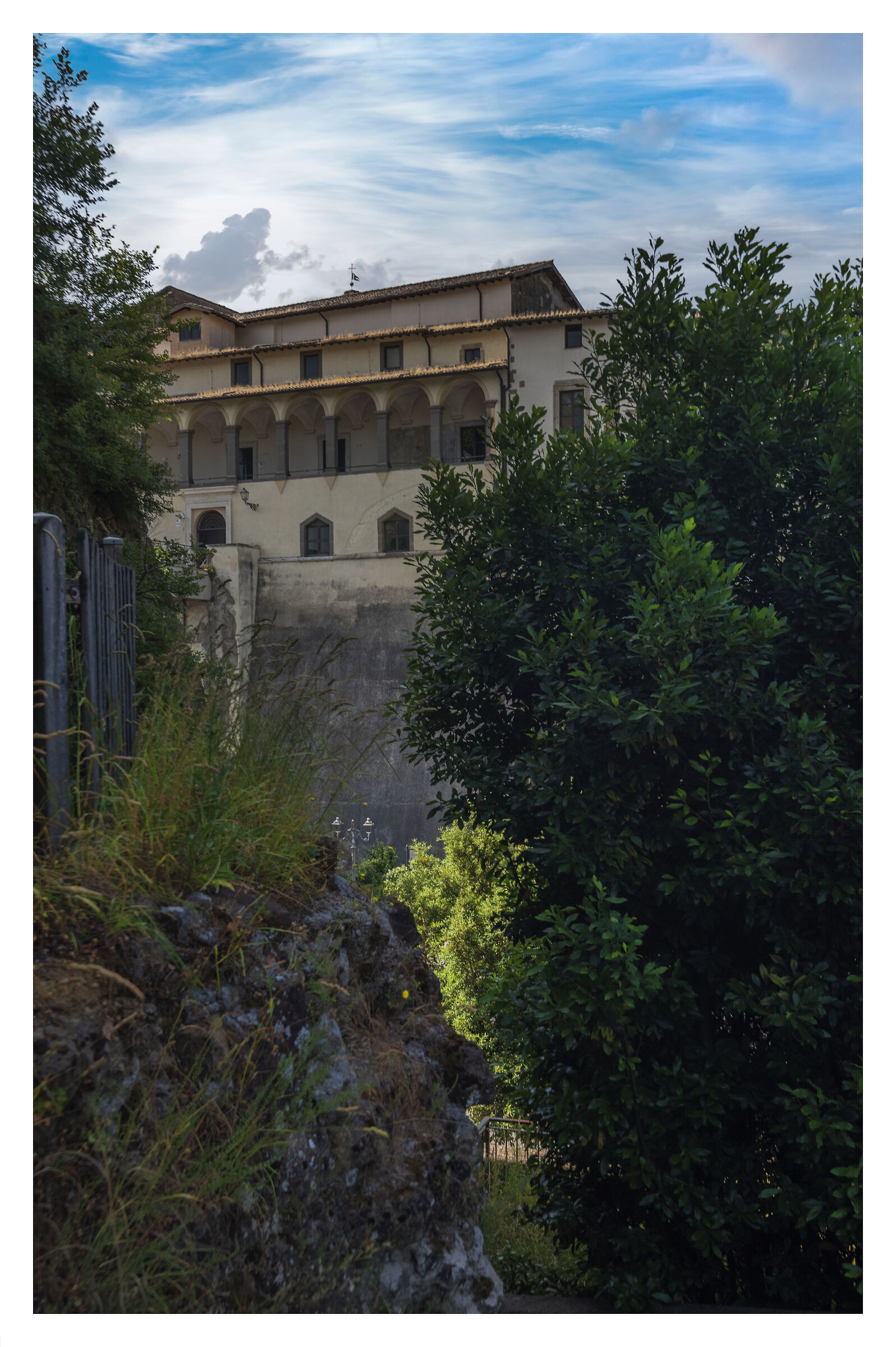 View of the Collonna Princes Castle