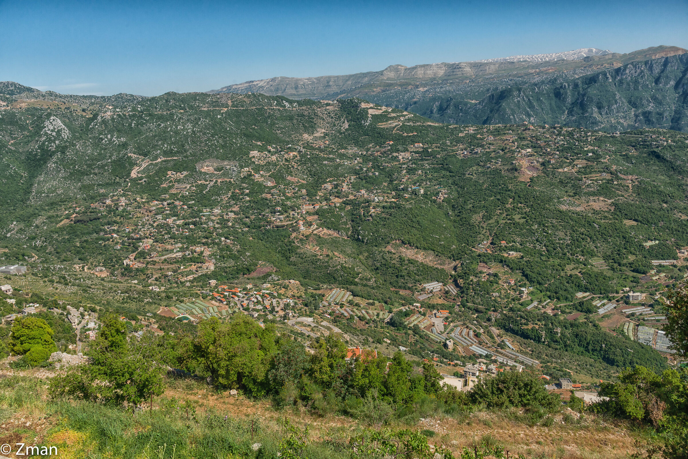 The View from Mar Cherbil
