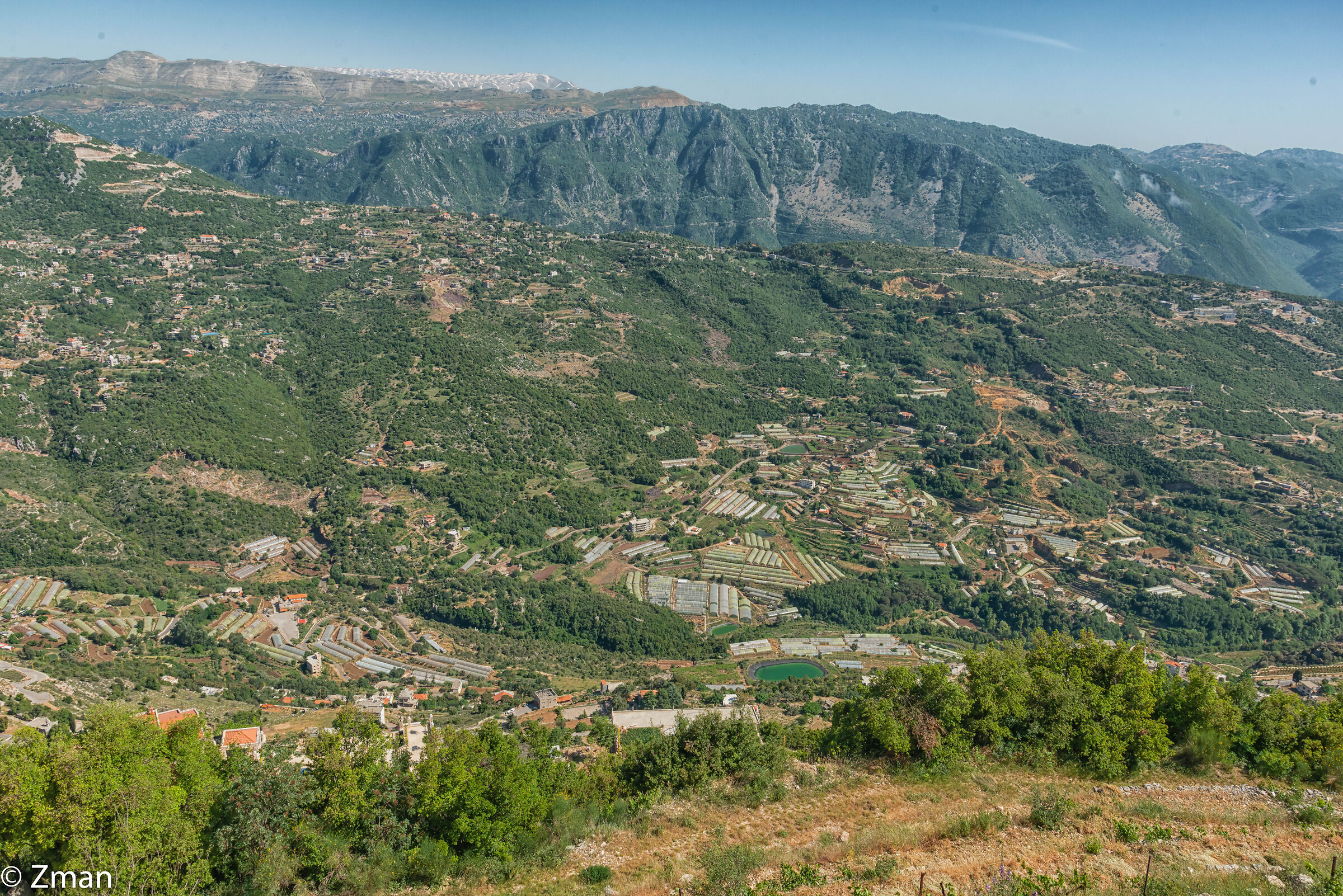 The View from Mar Cherbil