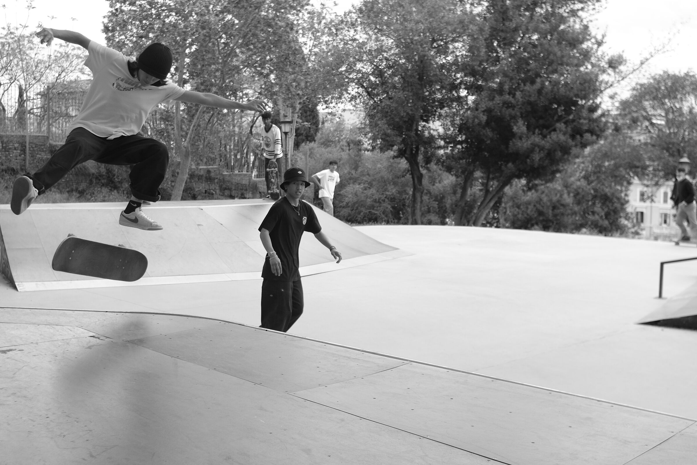 The skater boys