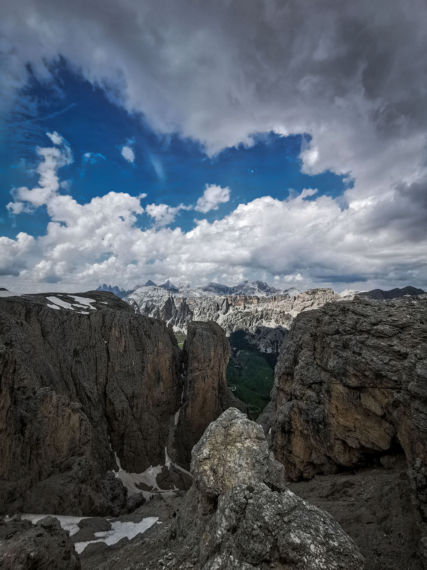 View from Via Ferrata tridentina