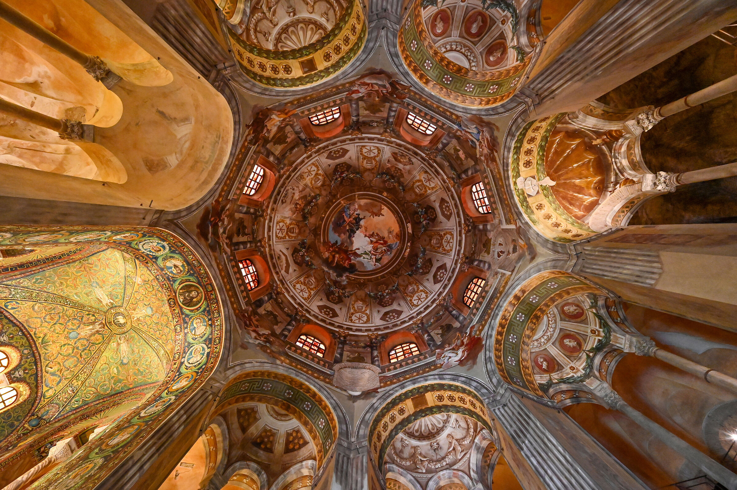 Ravenna - The dome of the Basilica of San Vitale