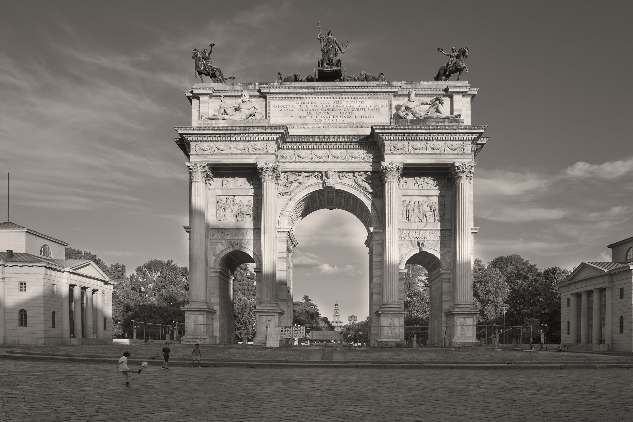 Quando la porta è l'arco della Pace!!