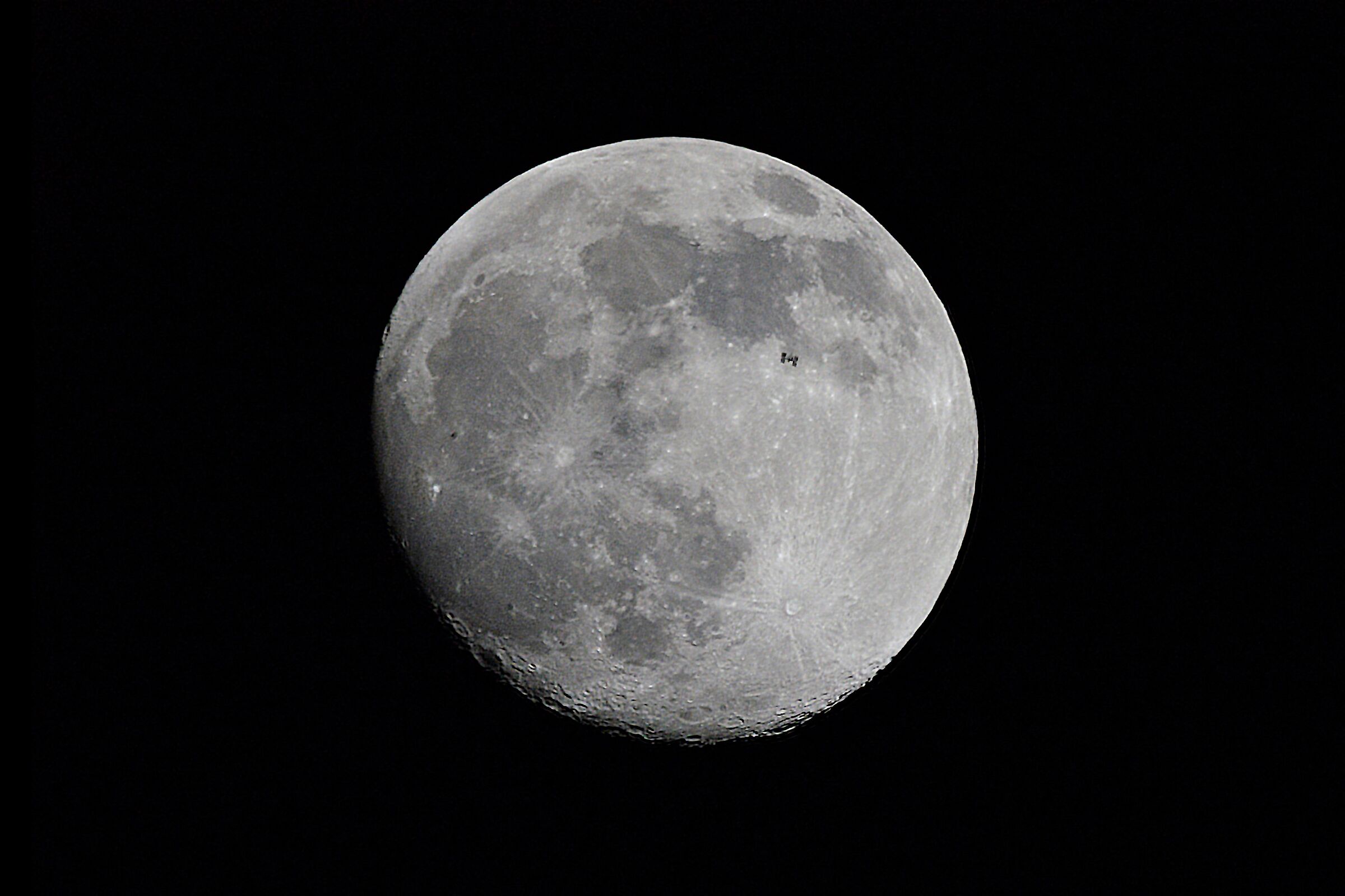 2021 ISS Lunar Transit