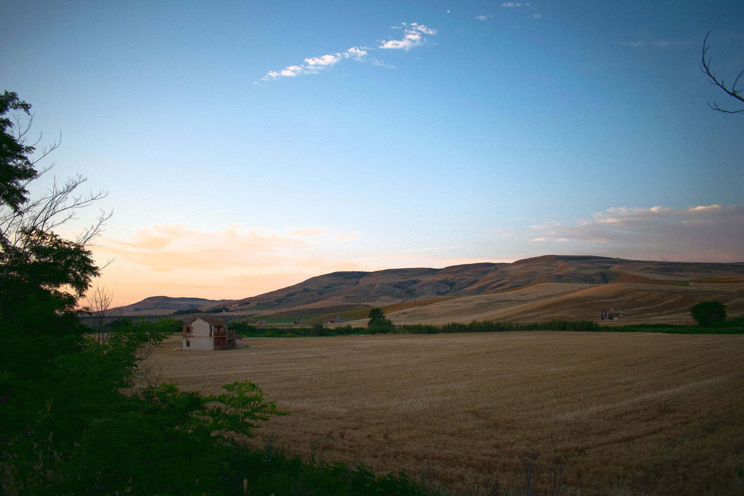 Paesaggio e casa in Lucania