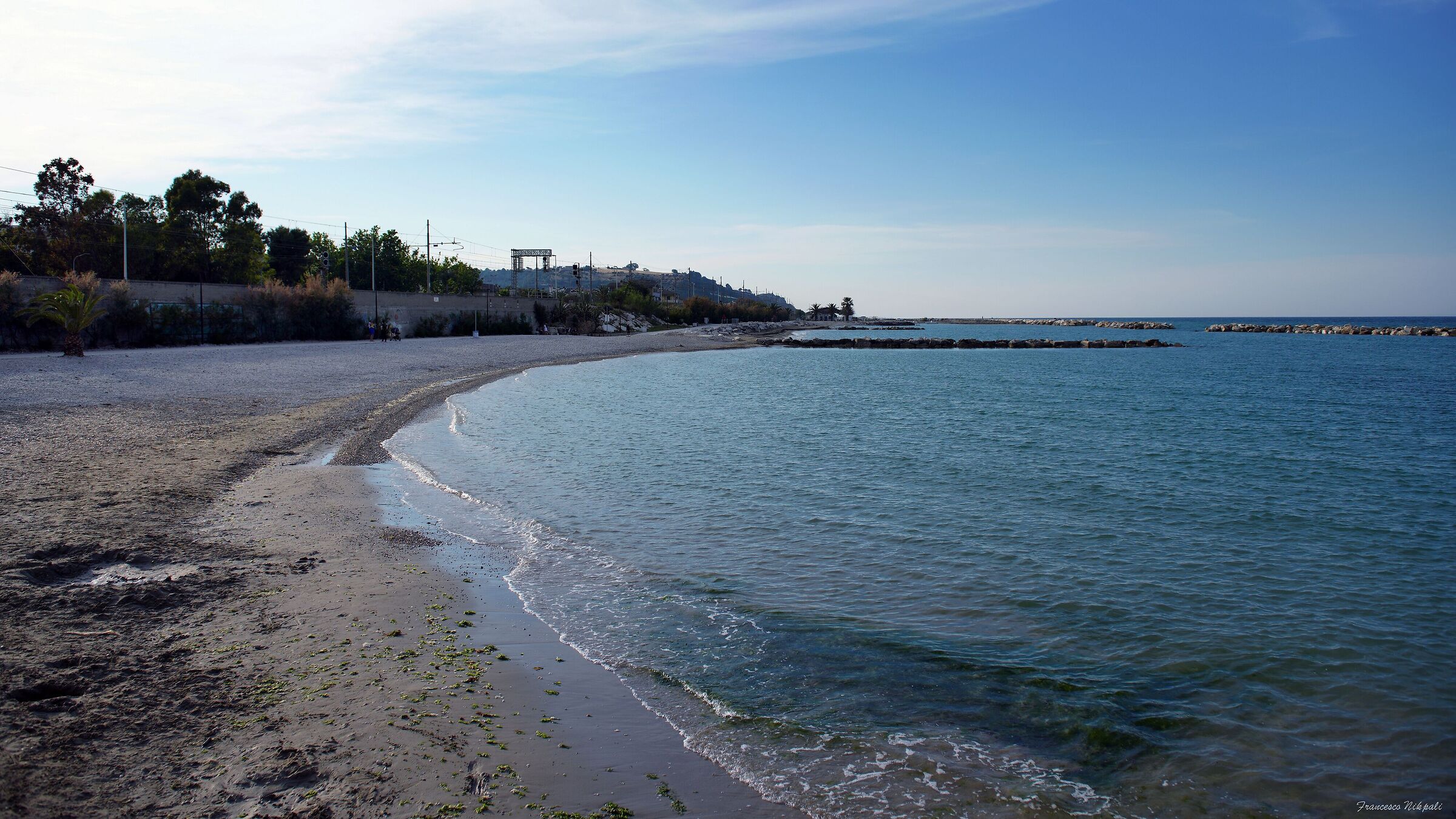 Grottammare towards sunset