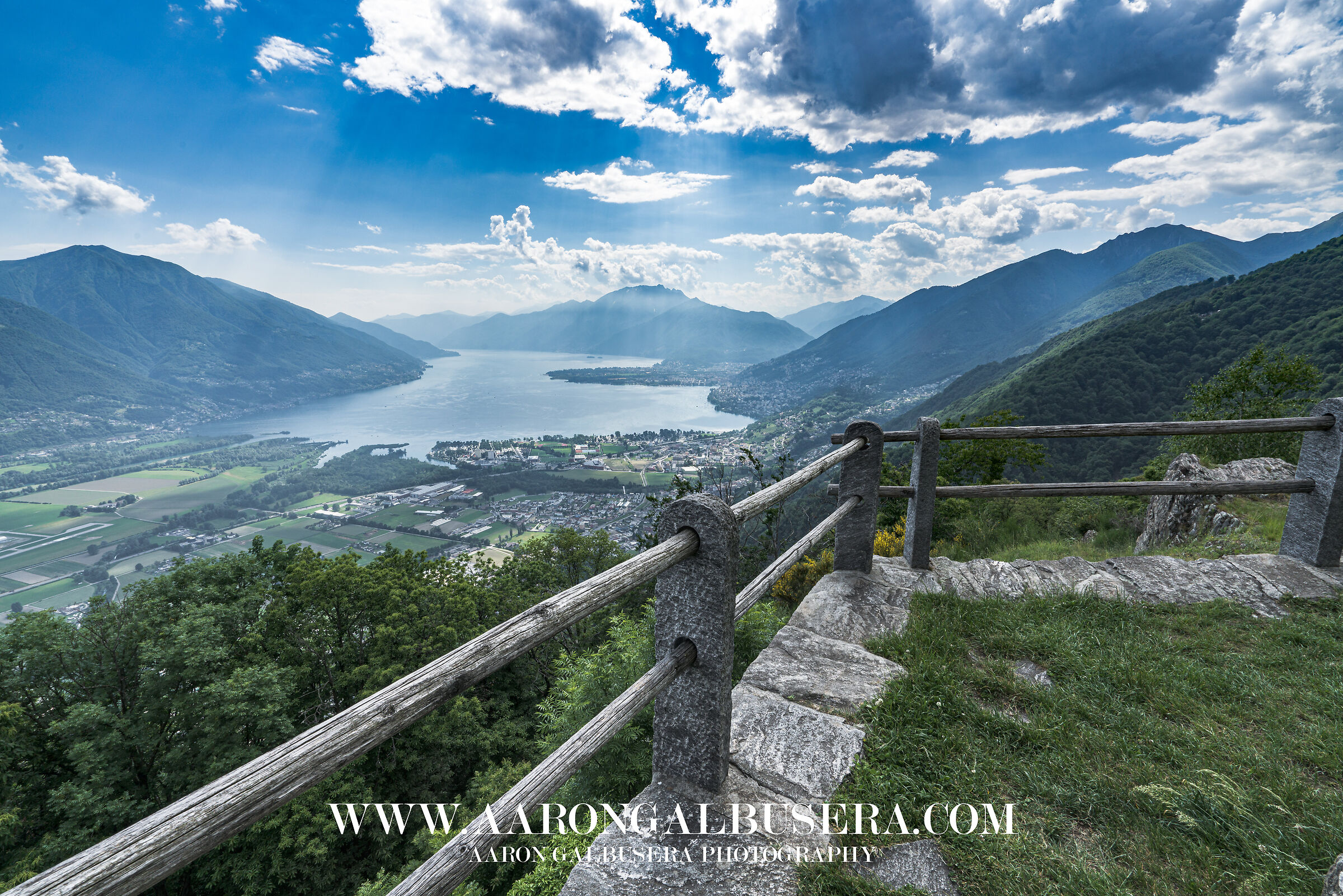 View of Lake Maggiore