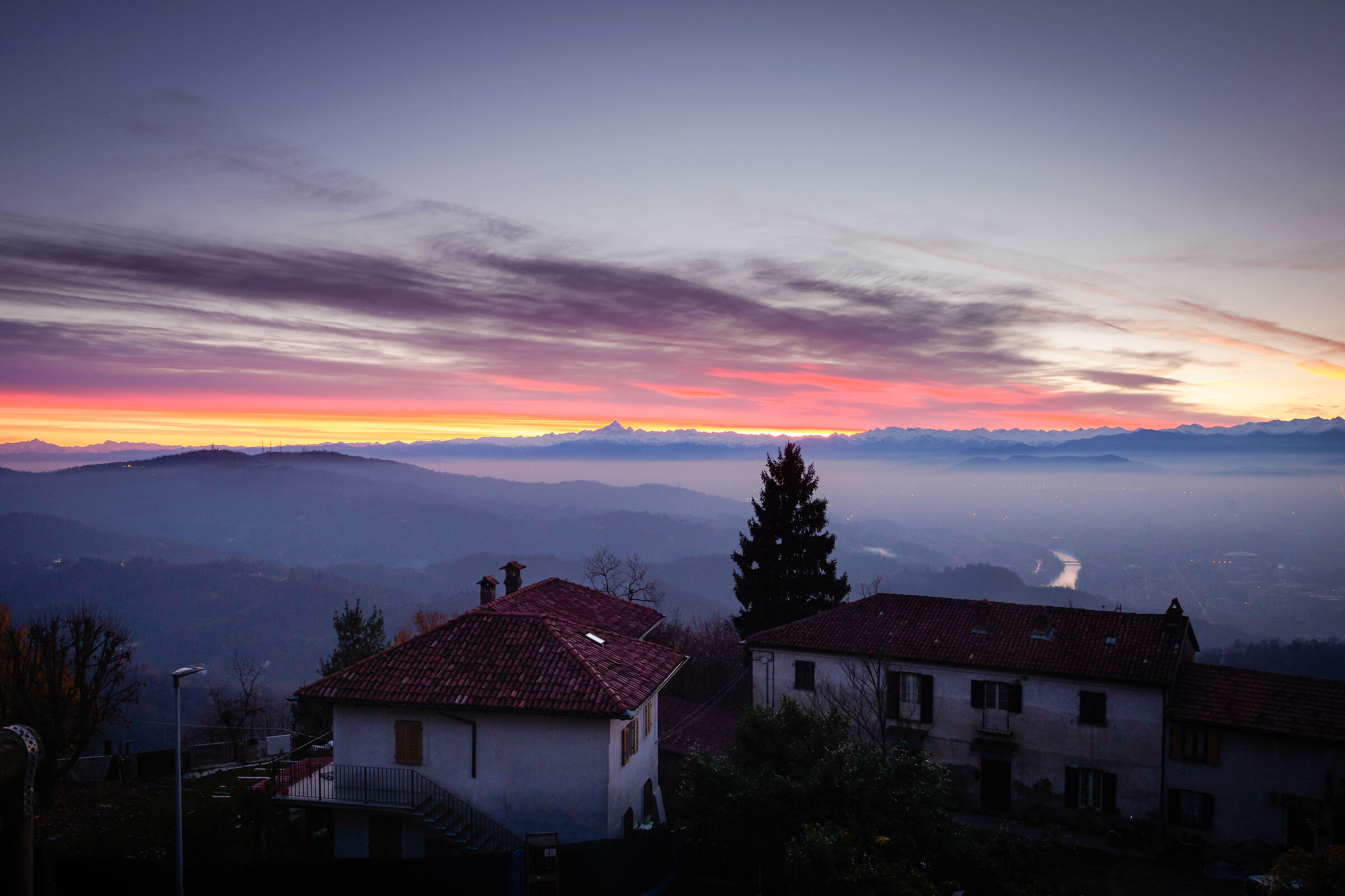 Looking at the Monviso