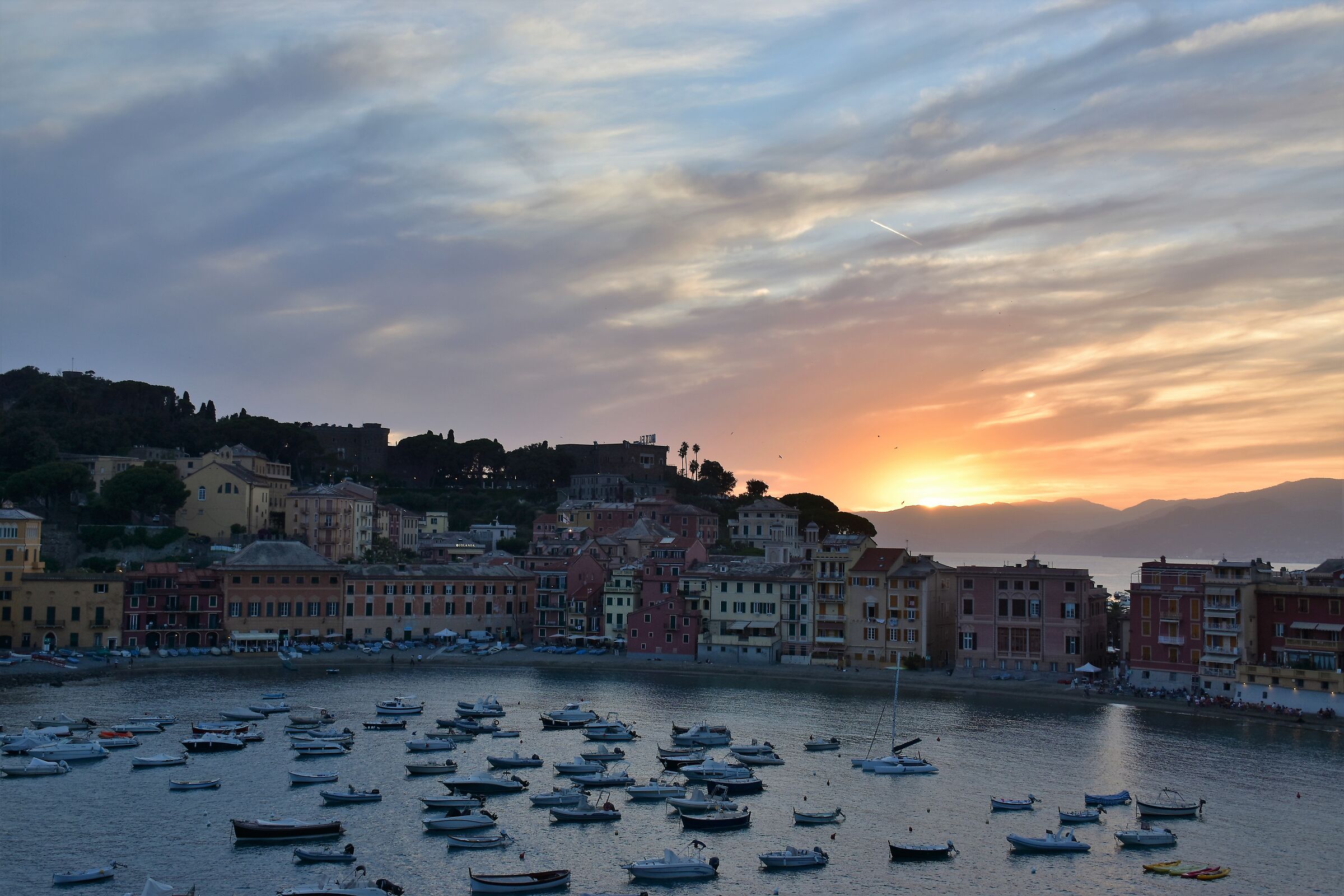 la baia del silenzio tramonto - Sestri Levante