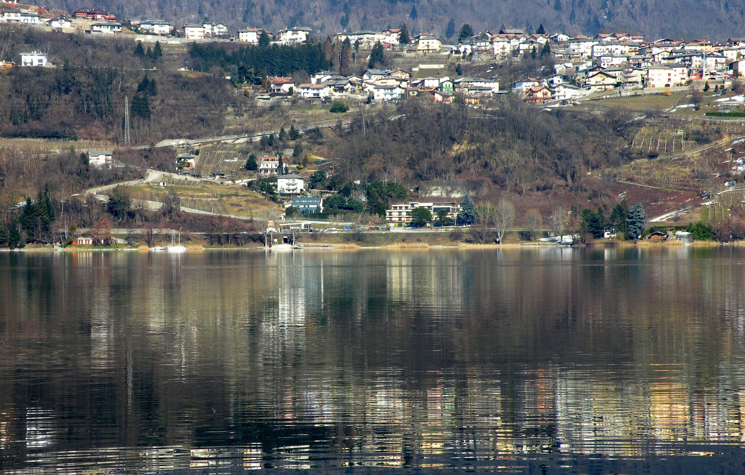 Winter colors reflections