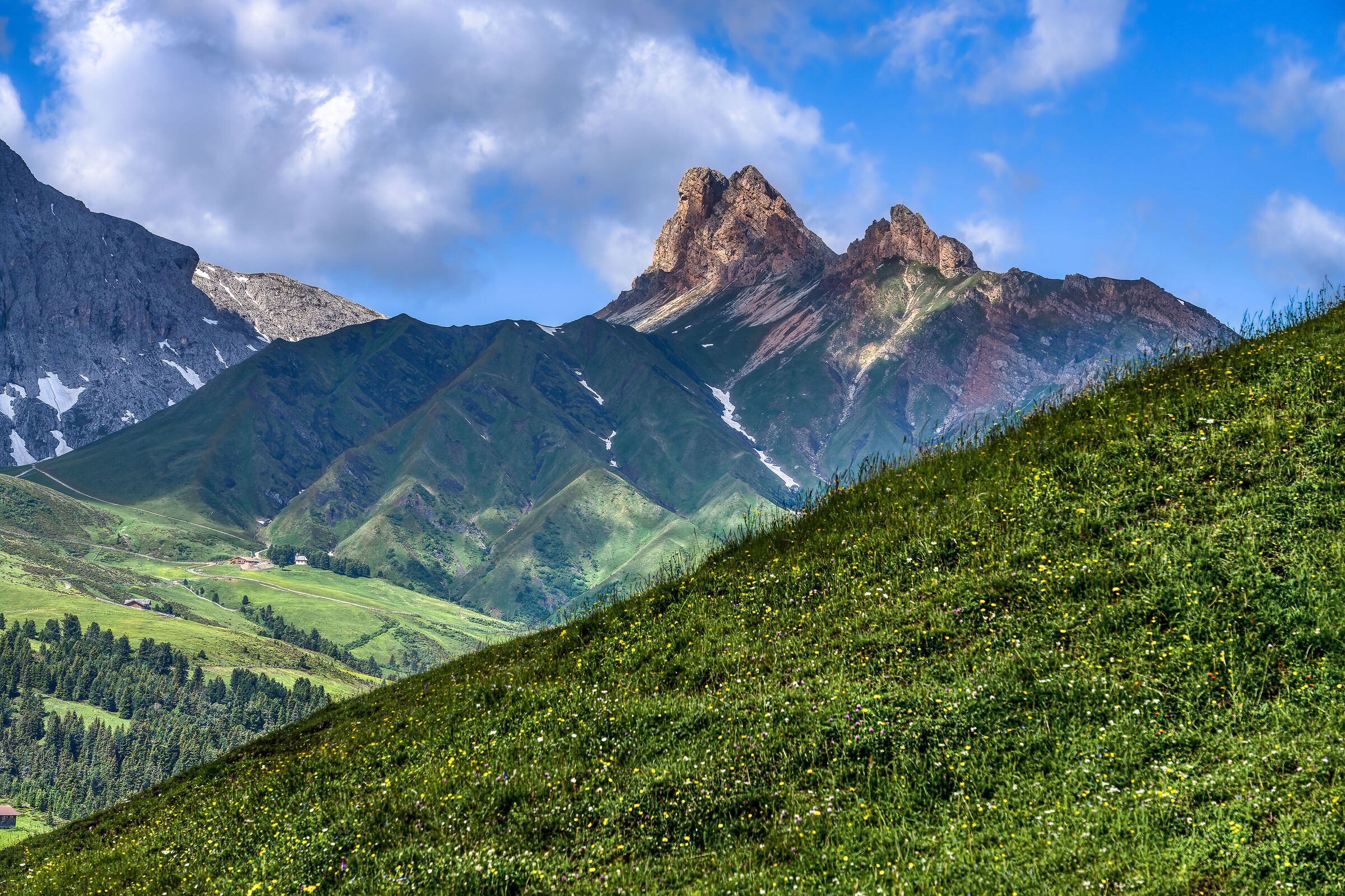 From the Zallinger hut to Tirler