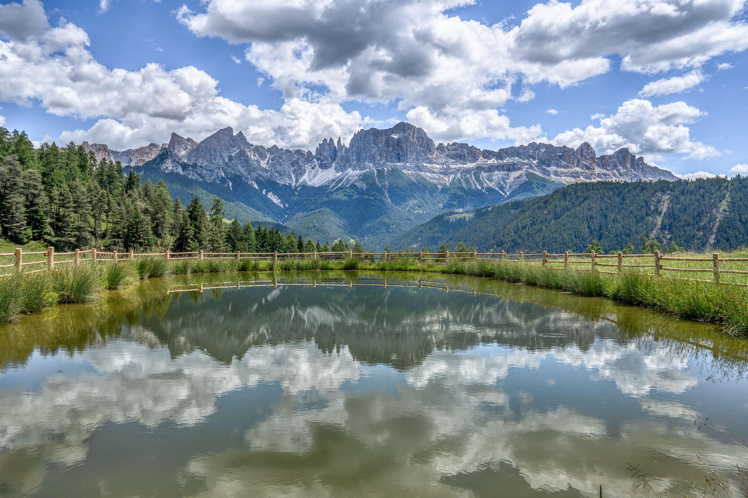 Catinaccio from wuhnleger pond