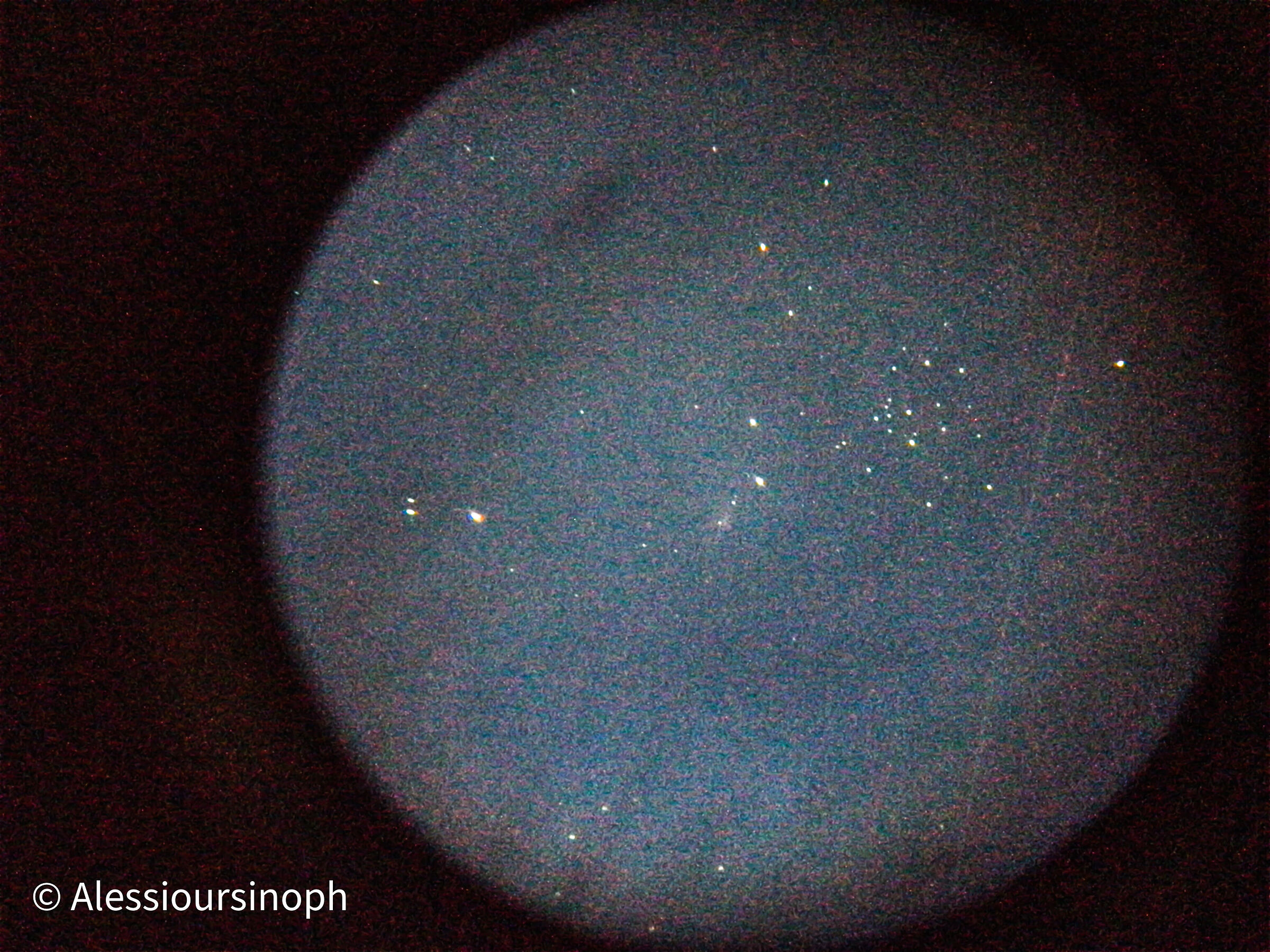 Stella cadente scoppia su M8 (laguna)