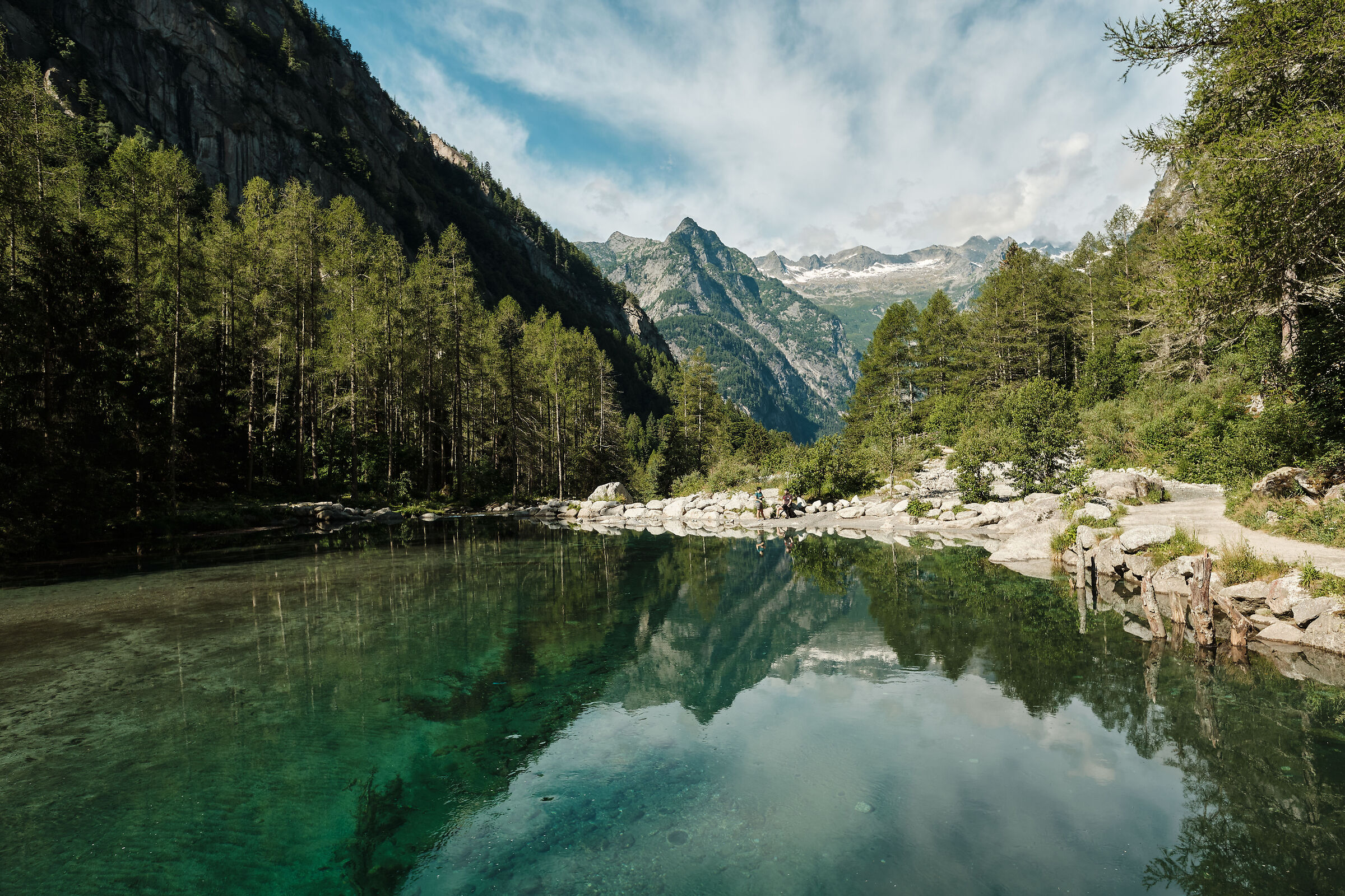 Specchi d'acqua in Val di Mello