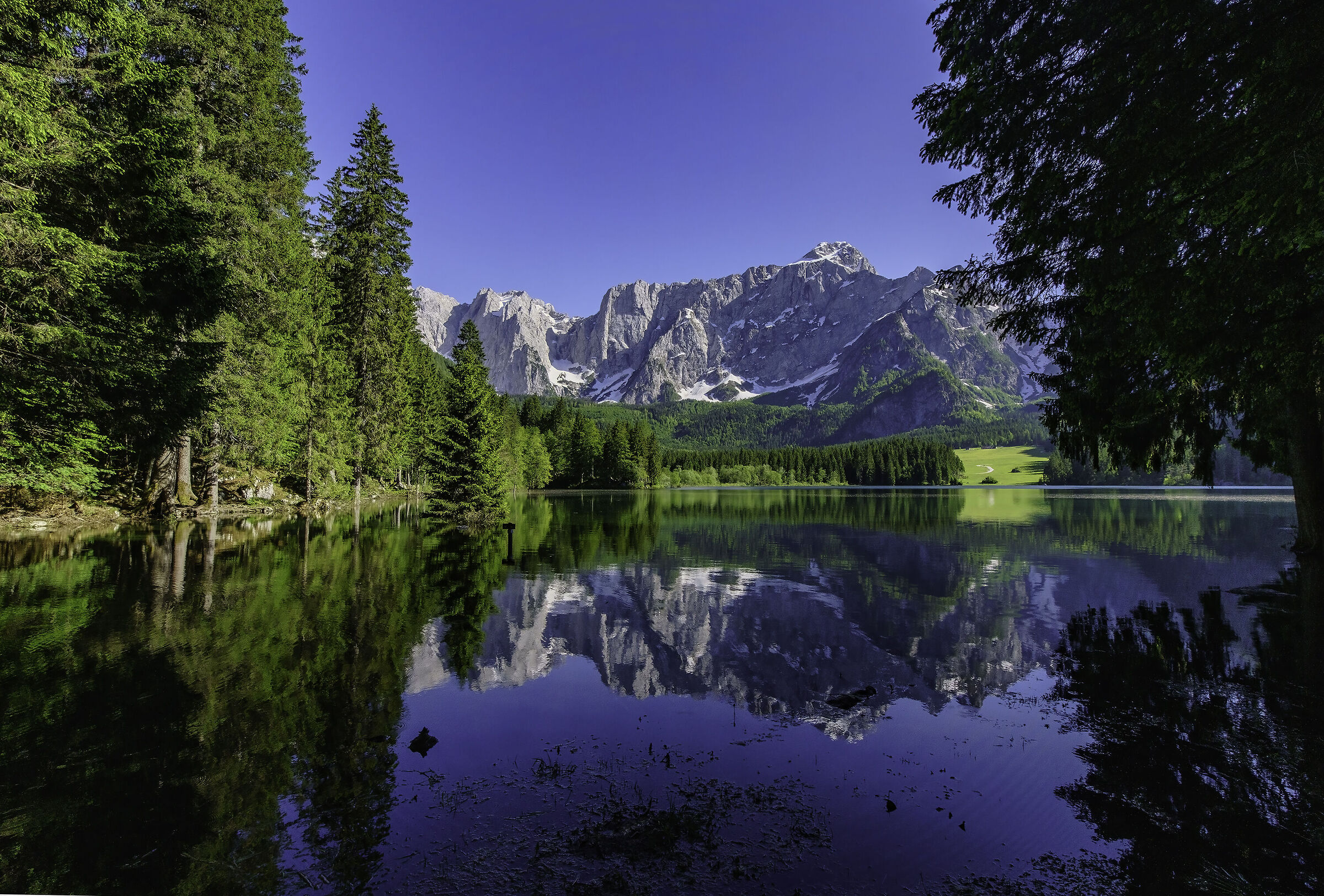 Lago superiore di Fusine