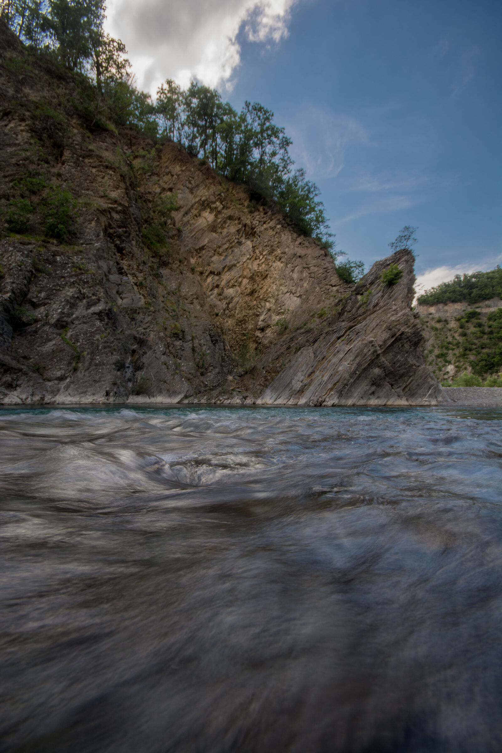 La mia Trebbia agitata