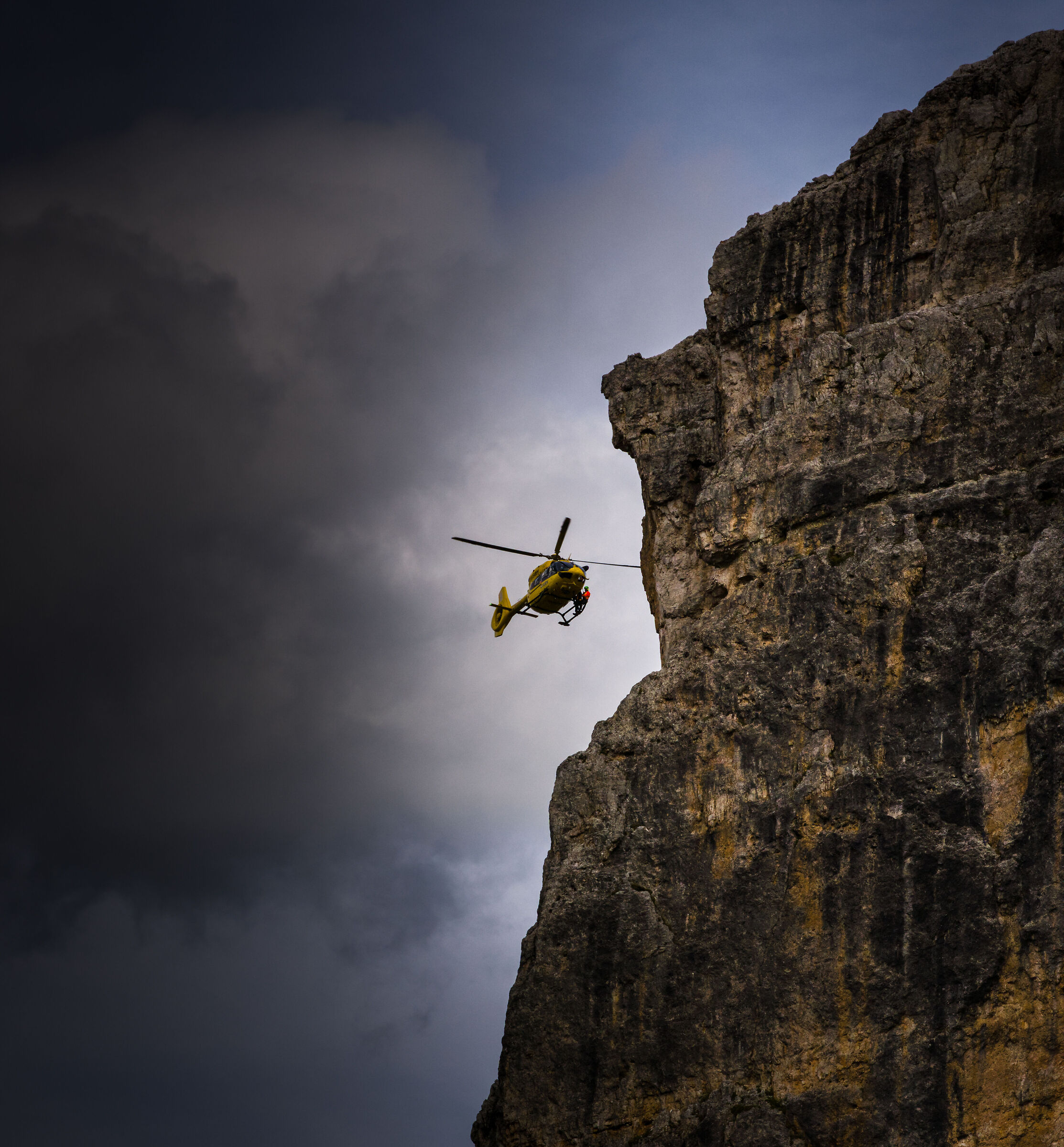 Salvataggio alle Cinque Torri