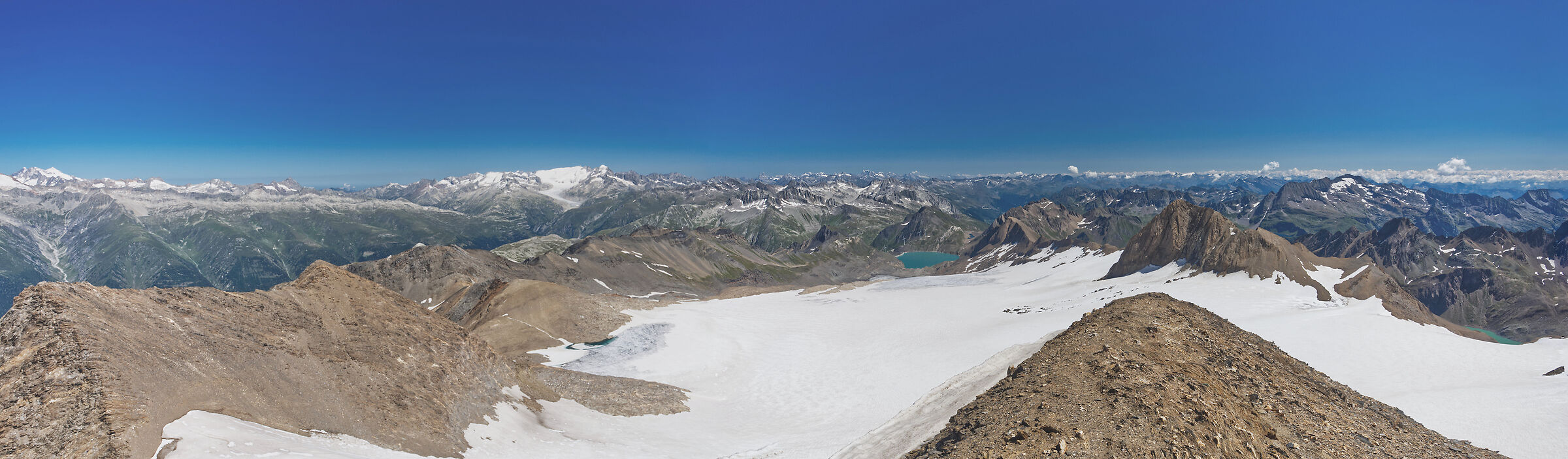 dalla cima del Blinnenhorn 3374m