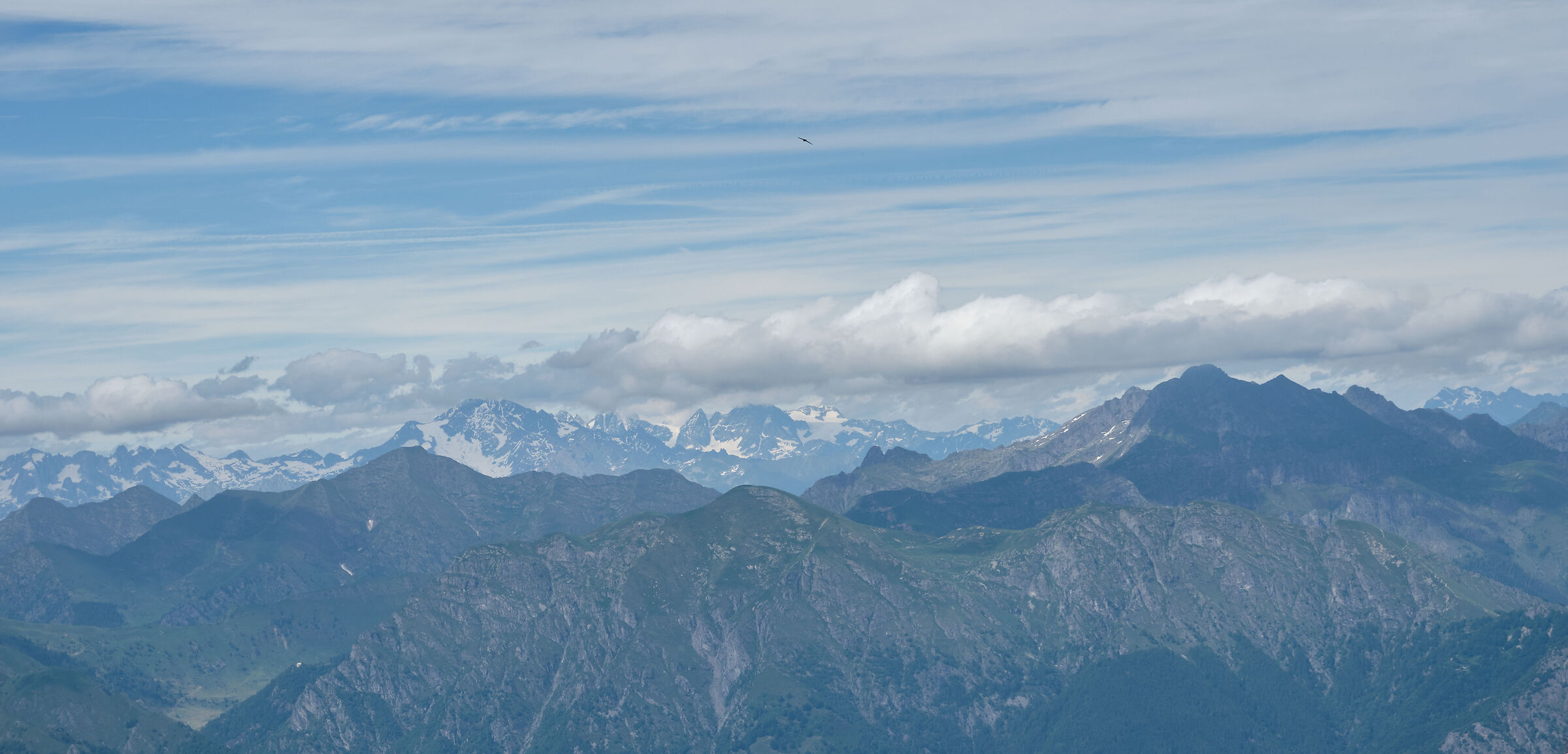 Mount Disgrazia and Bernina