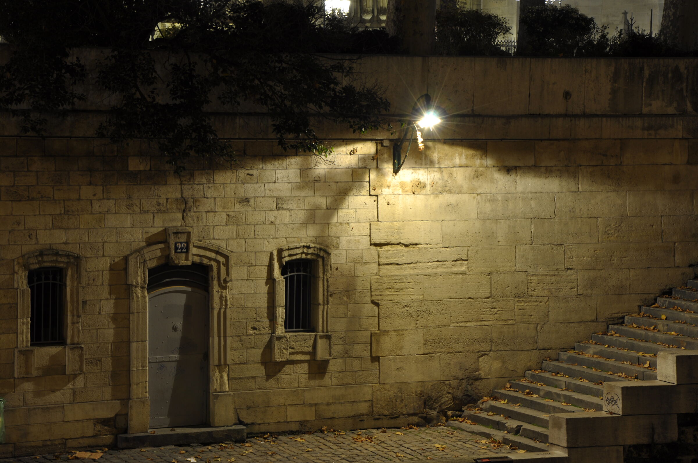 Scorcio notturno della Senna