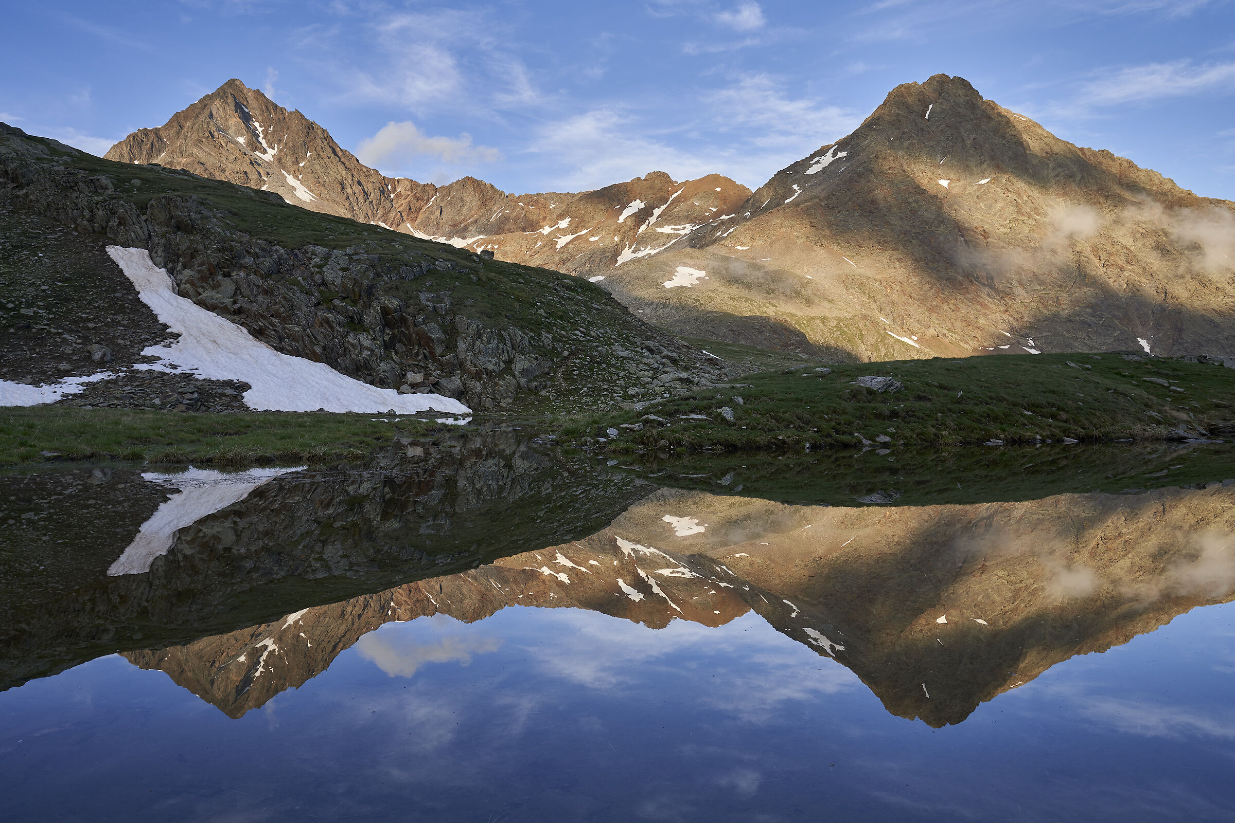 Laghetto al Passo Gavia