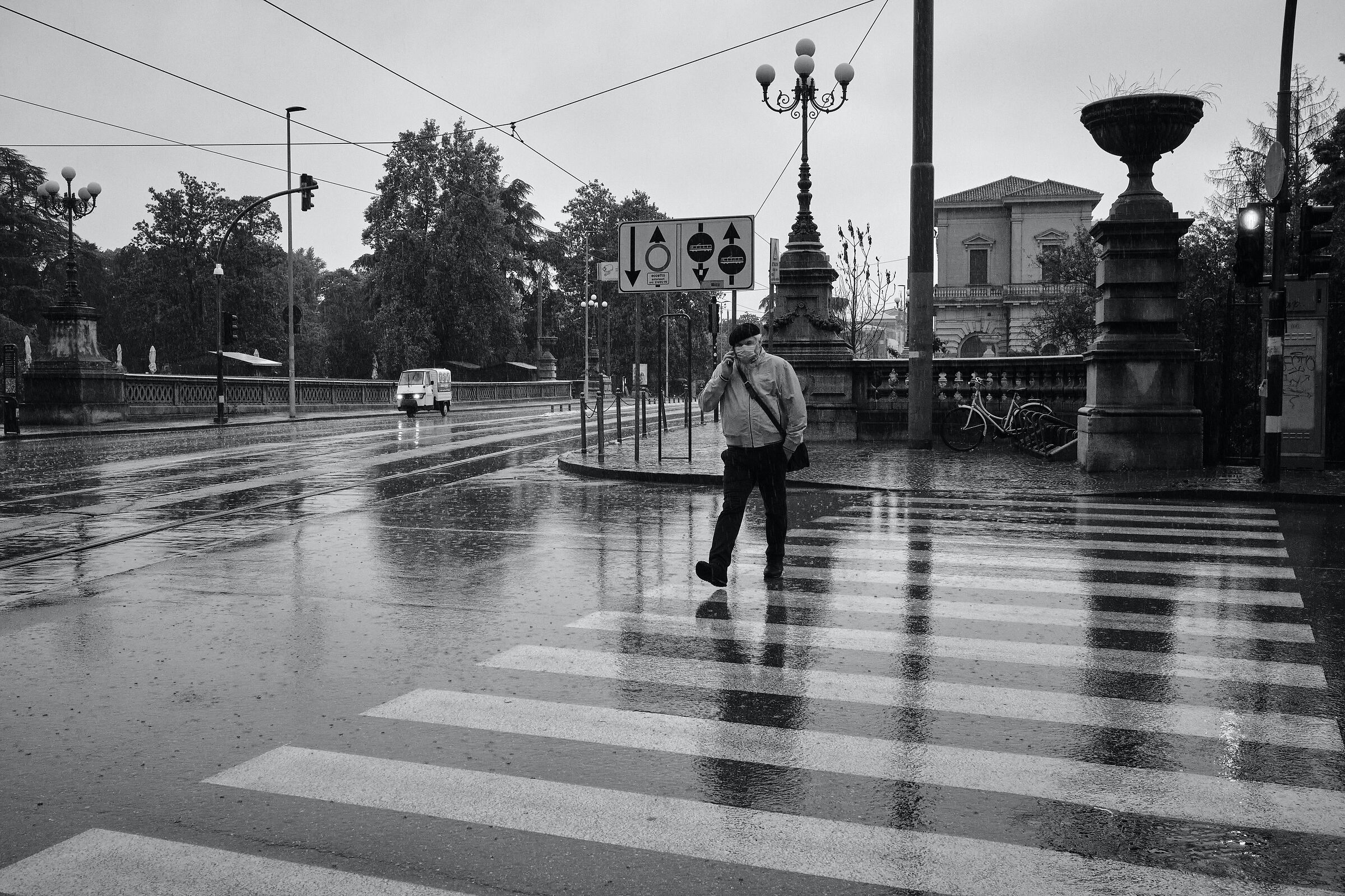 careless of the rain