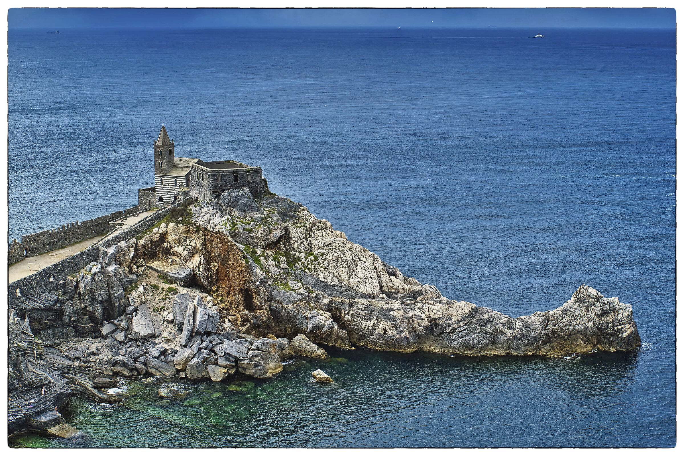 Una cartolina da Portovenere.