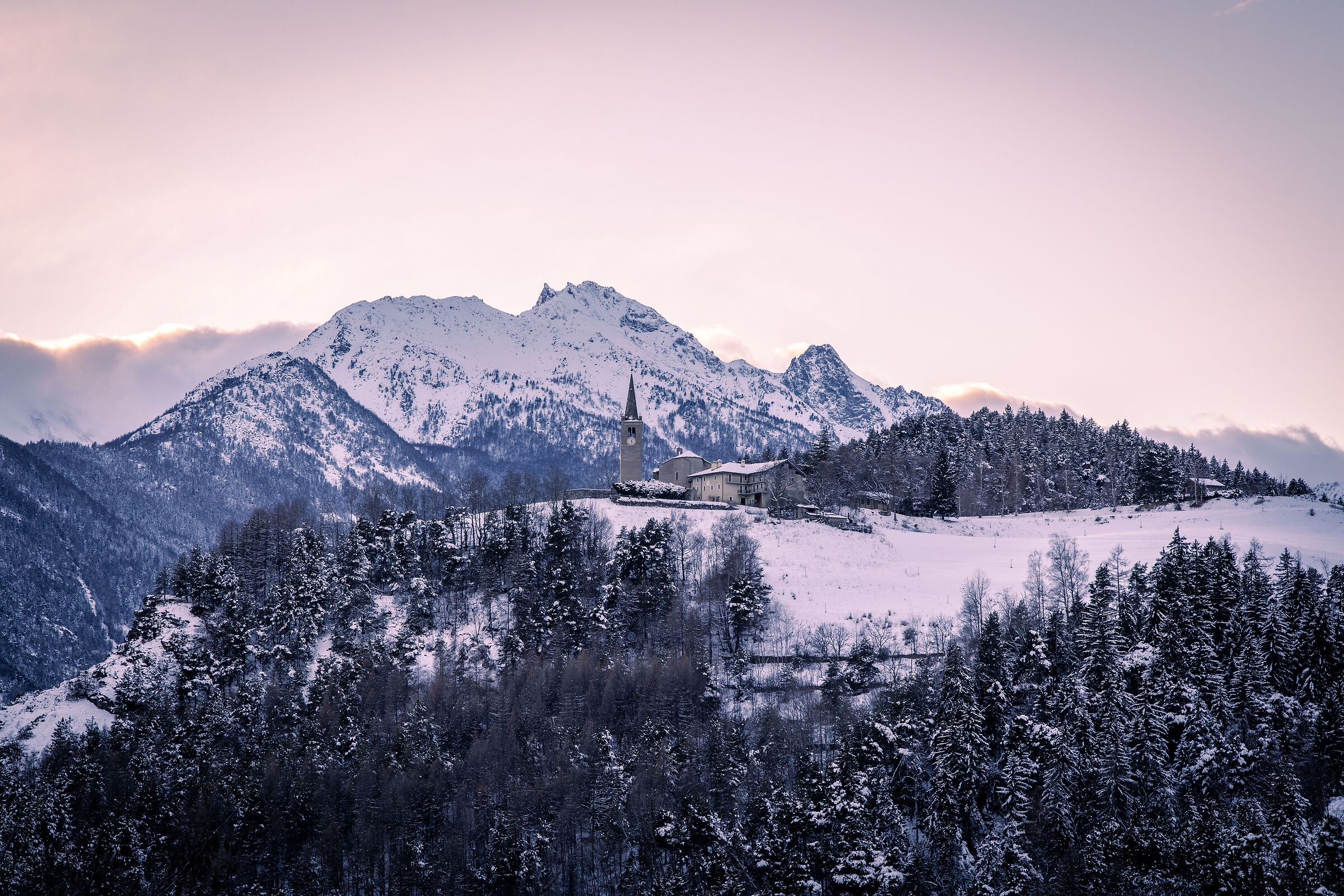 Sunset over Saint Nicholas
