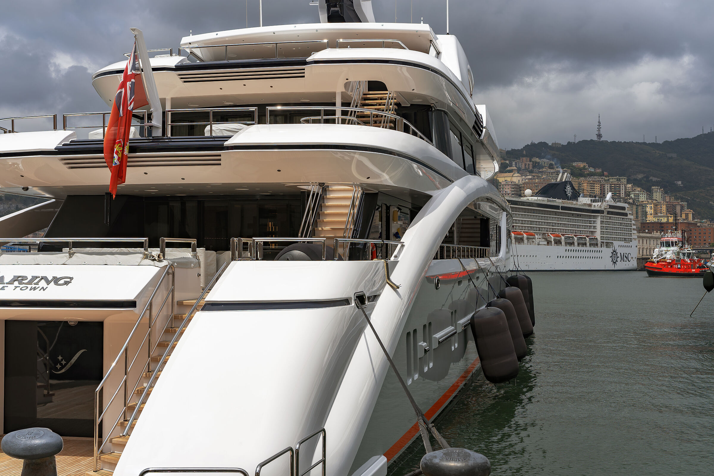 Mi accontenterei dei parabordi