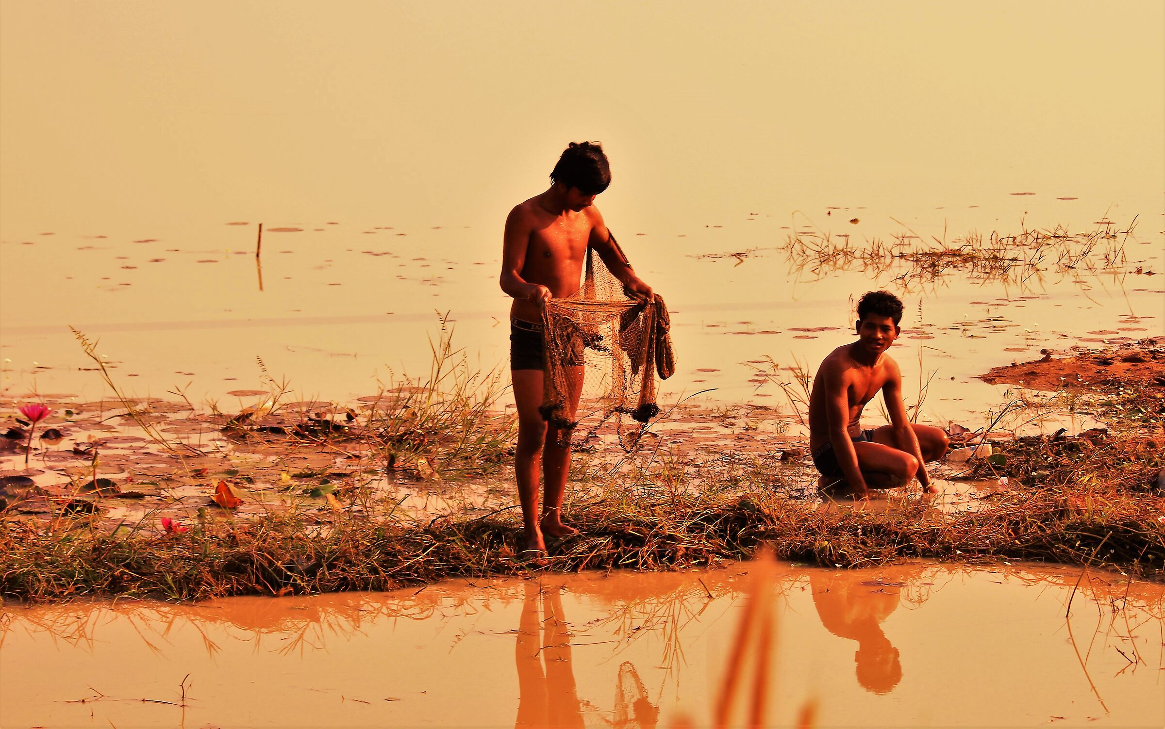 The fishermen of Siem Reap