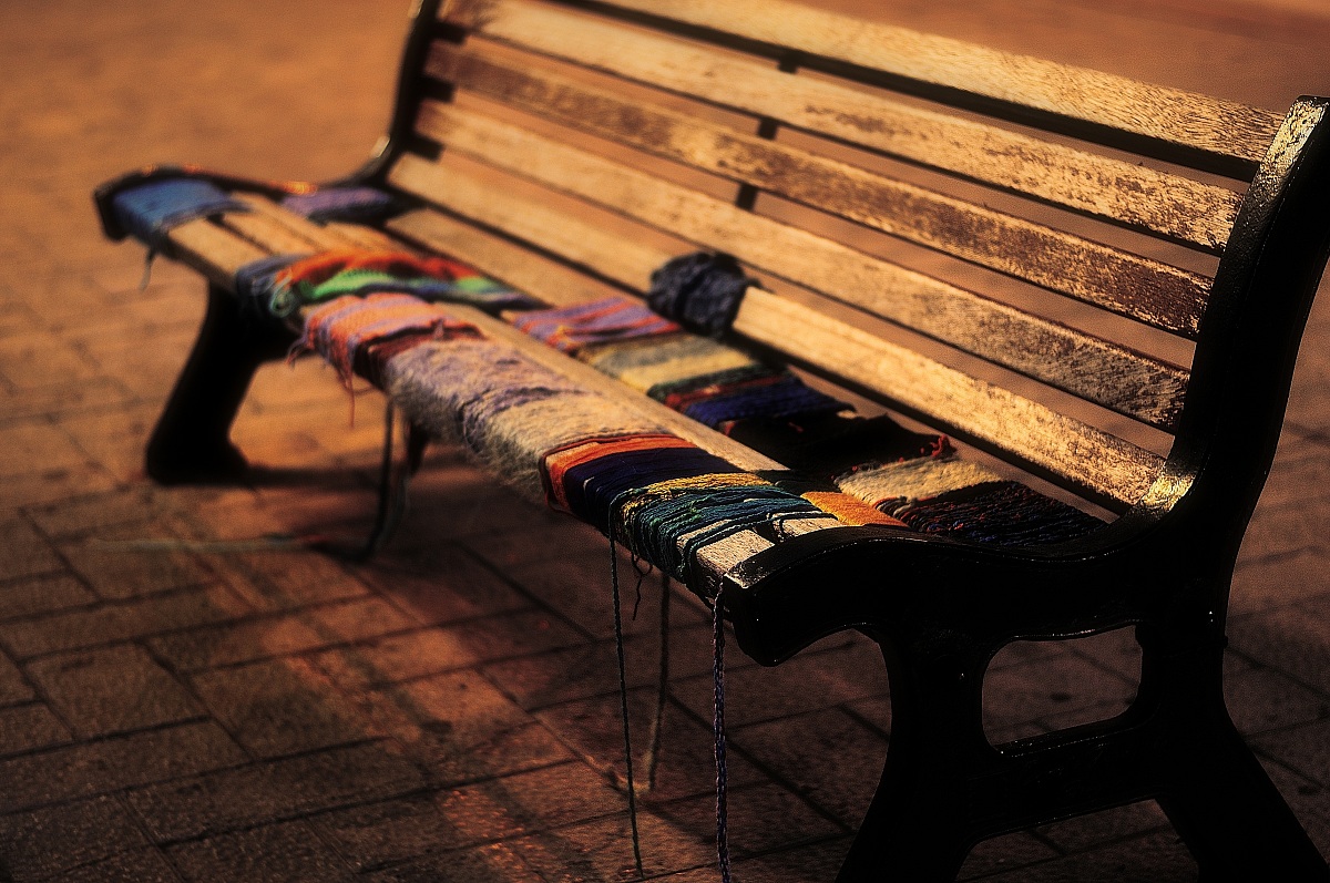 La panchina degli... innamorati!