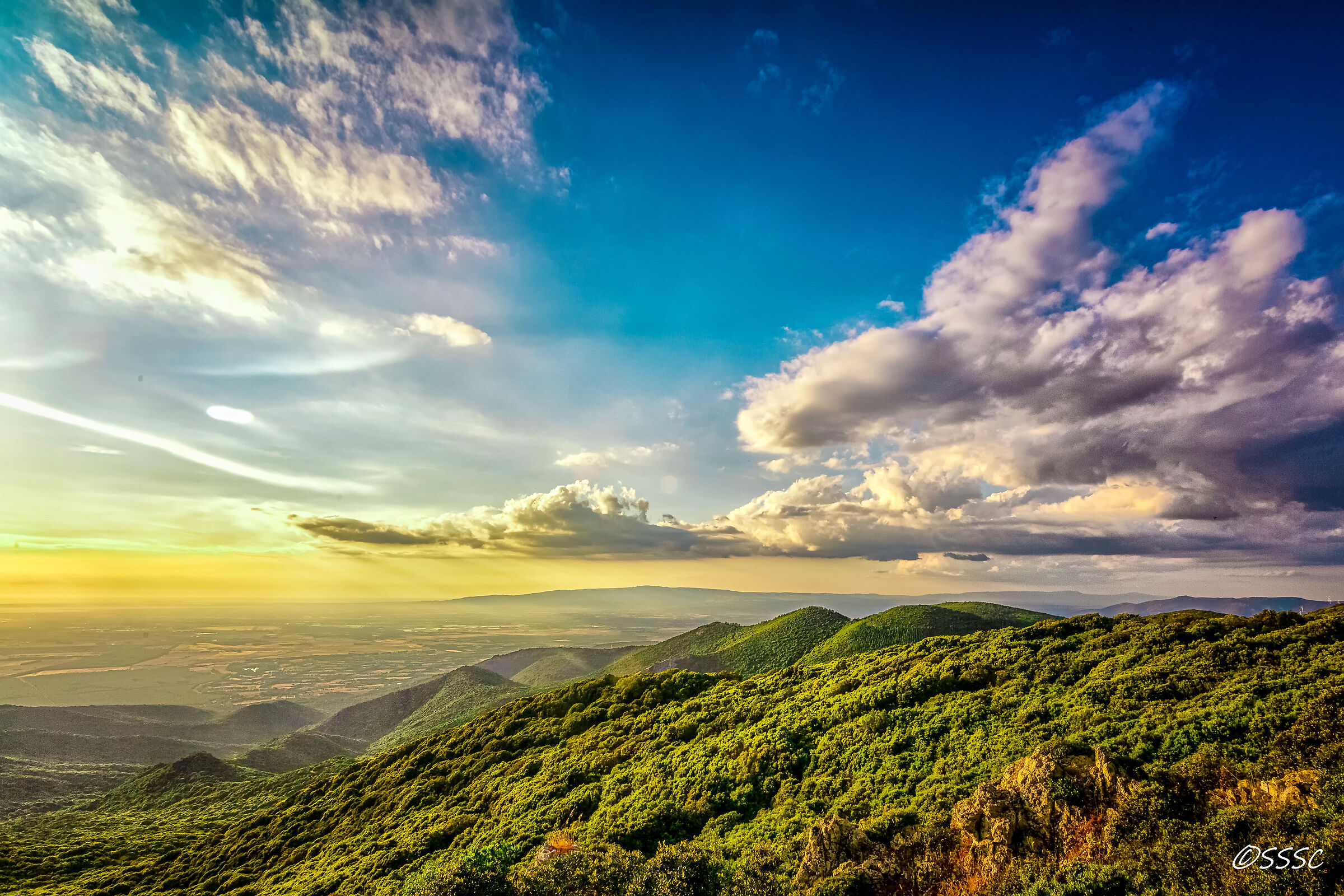 Between earth and sky
