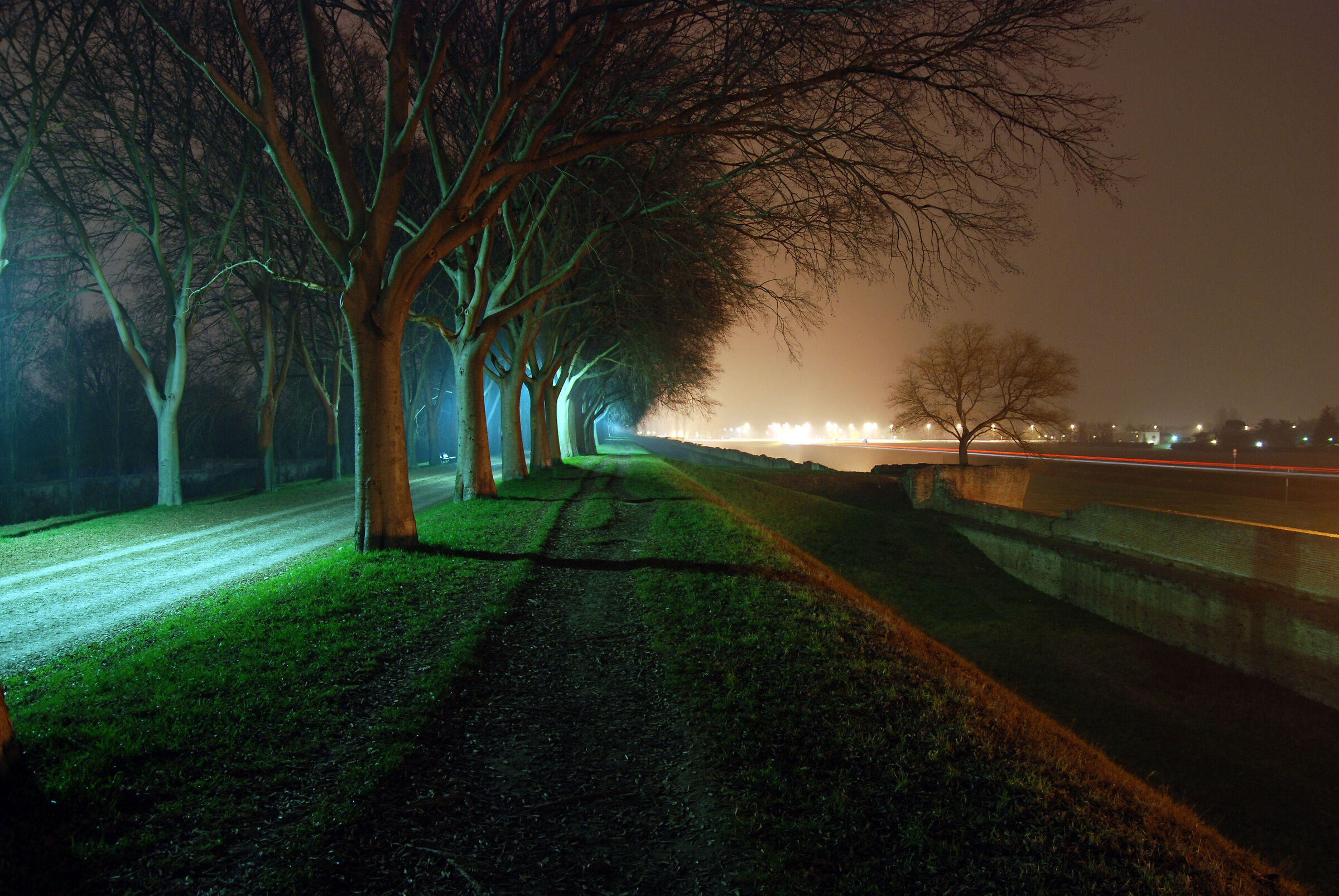 The walls of Ferrara