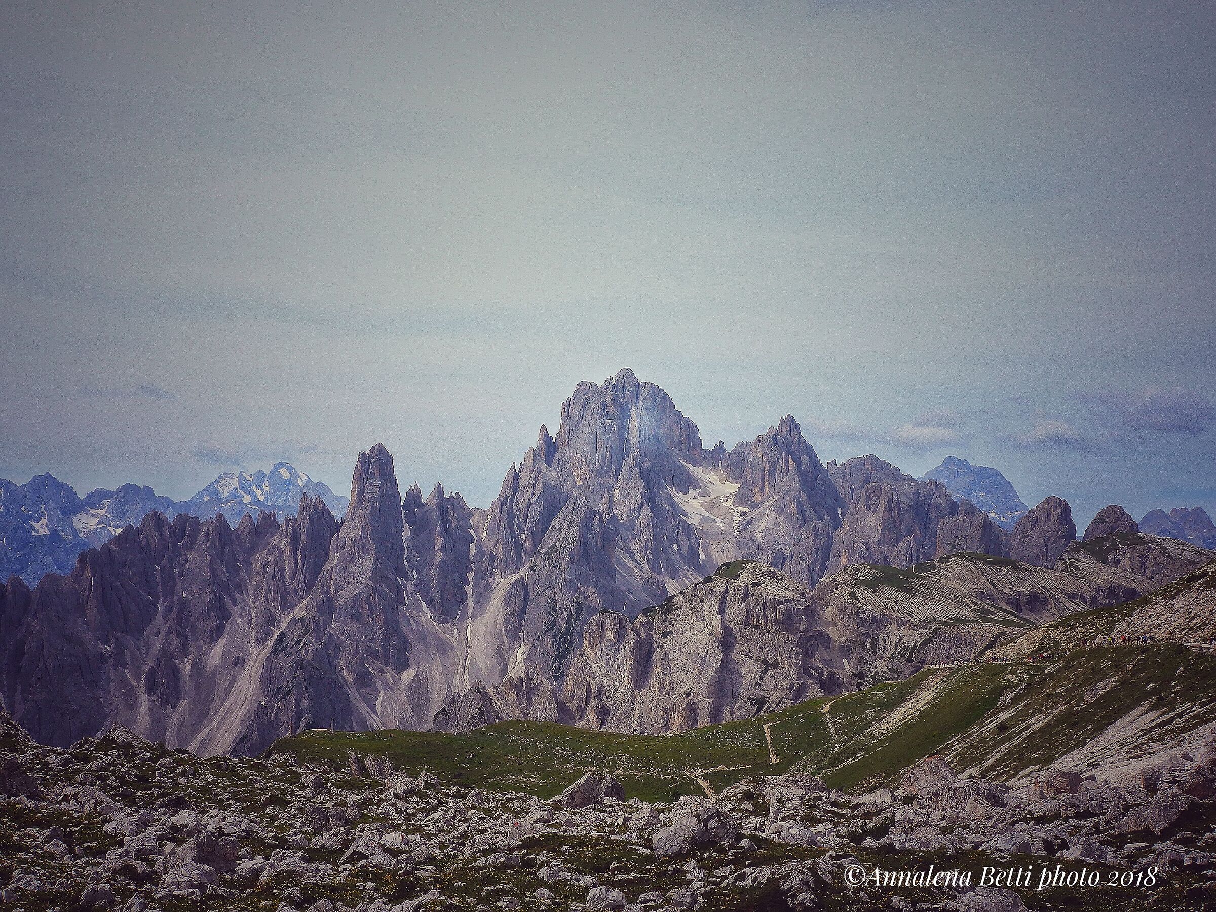 Il gruppo dei Monti Cadini nelle Dolomiti