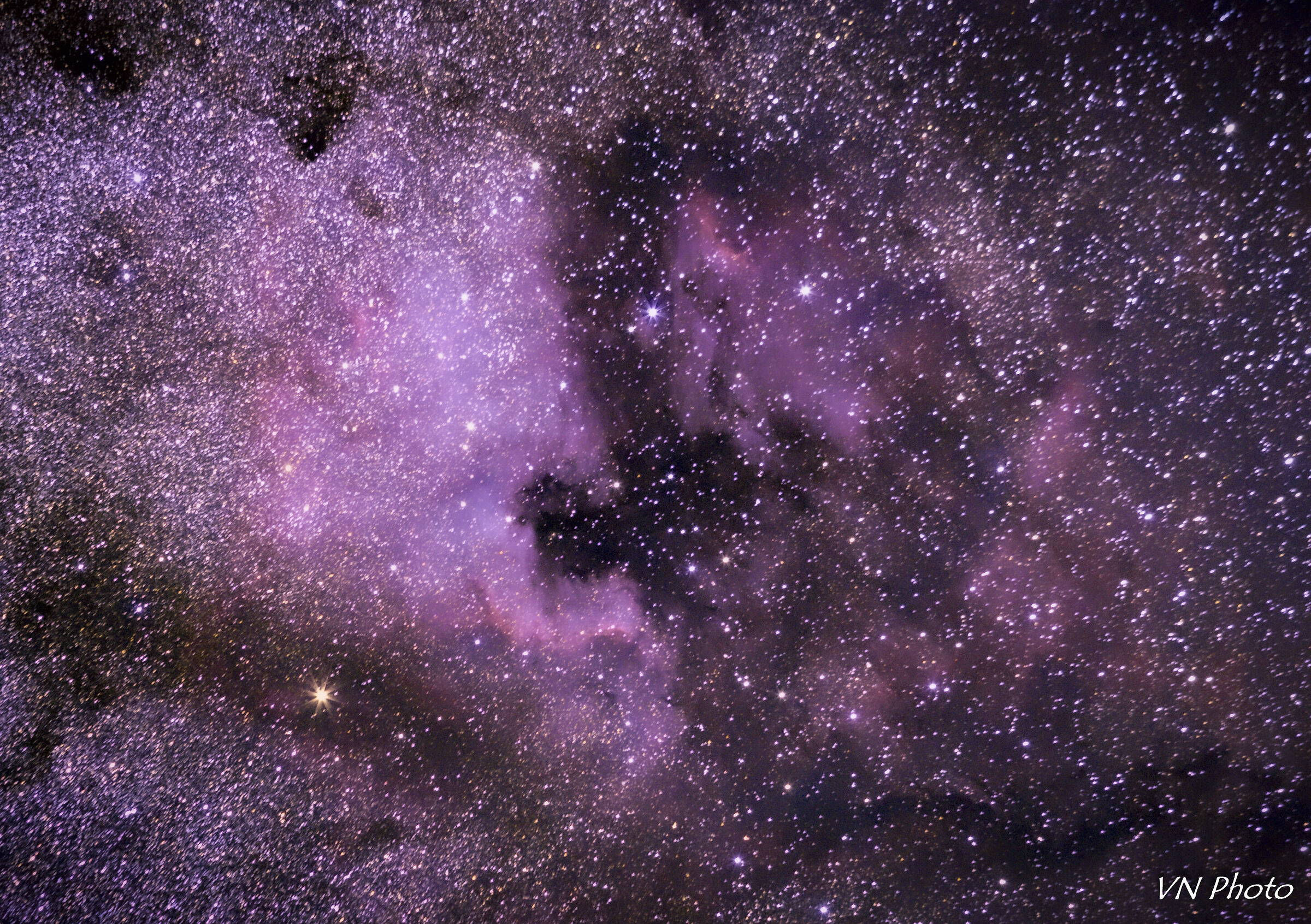NGC 7000 North America Nebula + IC 5067 Pelican Nebula