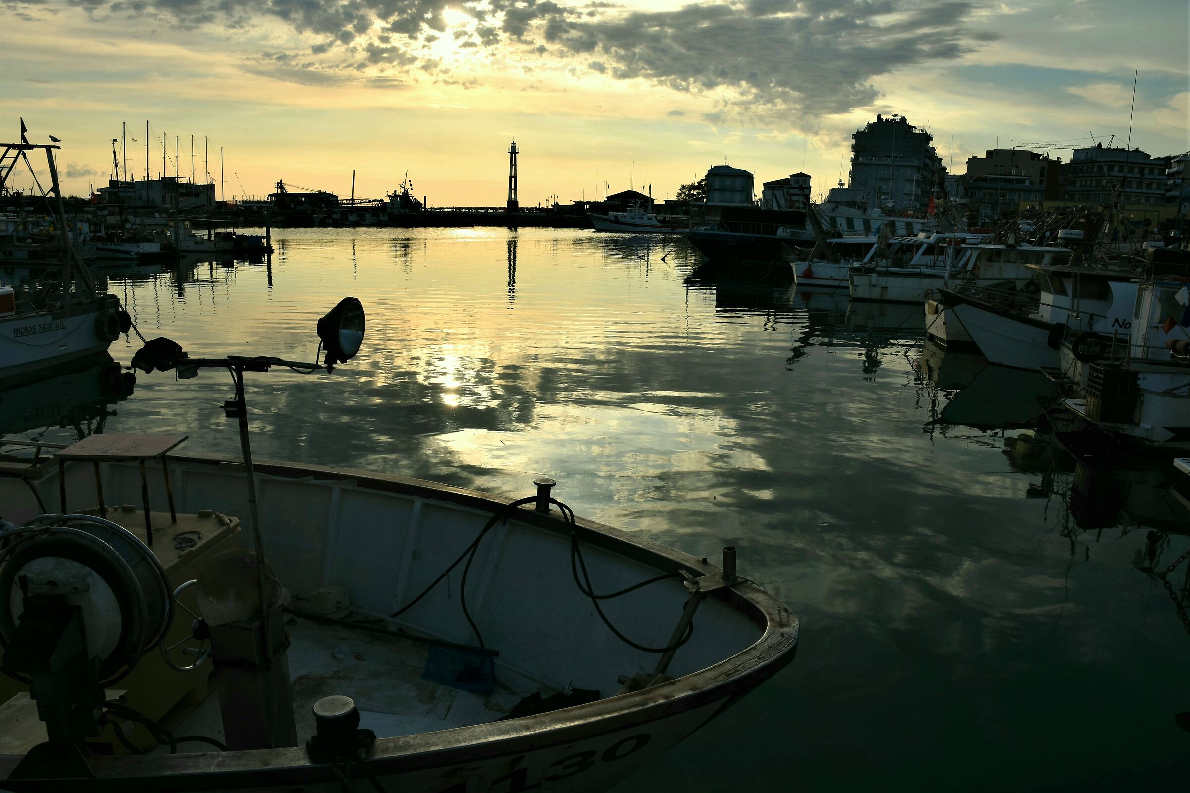 un risveglio guardando il mare