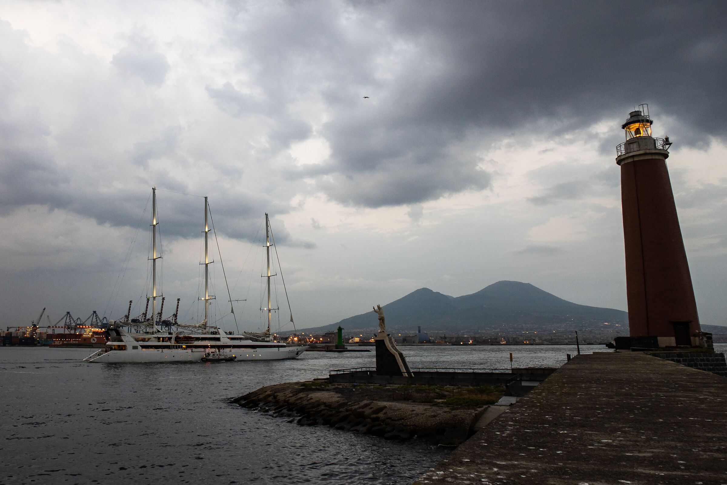 Entrance with San Gennaro