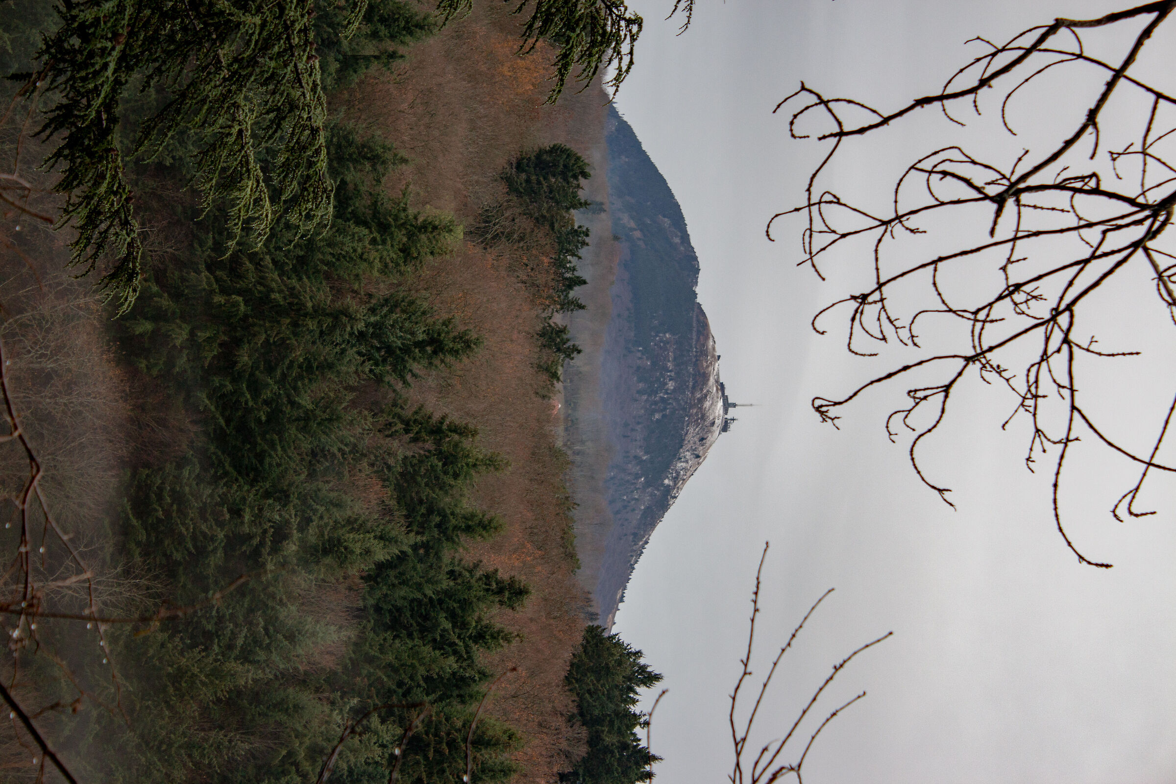 Puy de Dome, Clermont-Ferrand (France). December 2018.