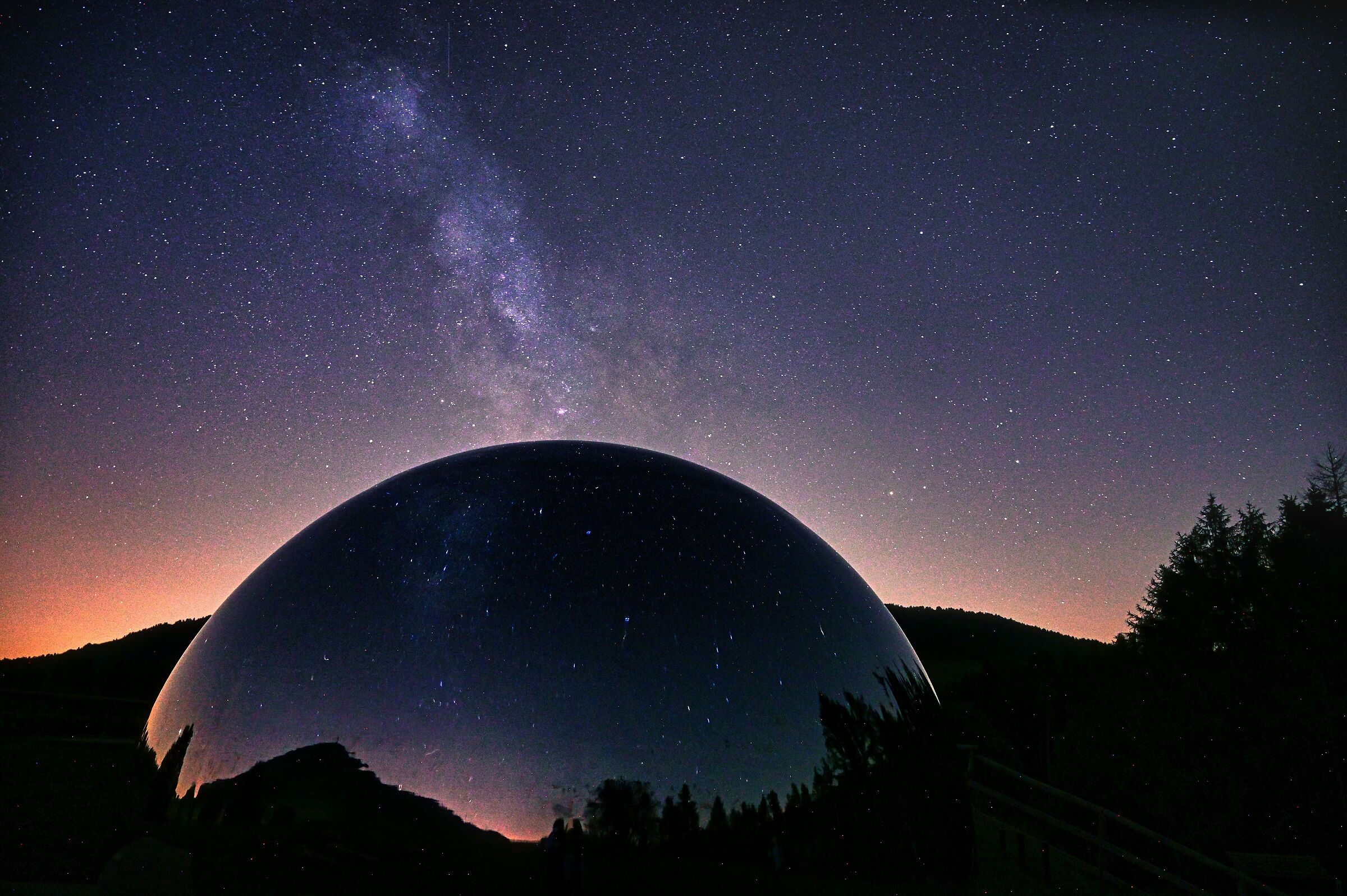 Keep your eyes fixed on the stars....